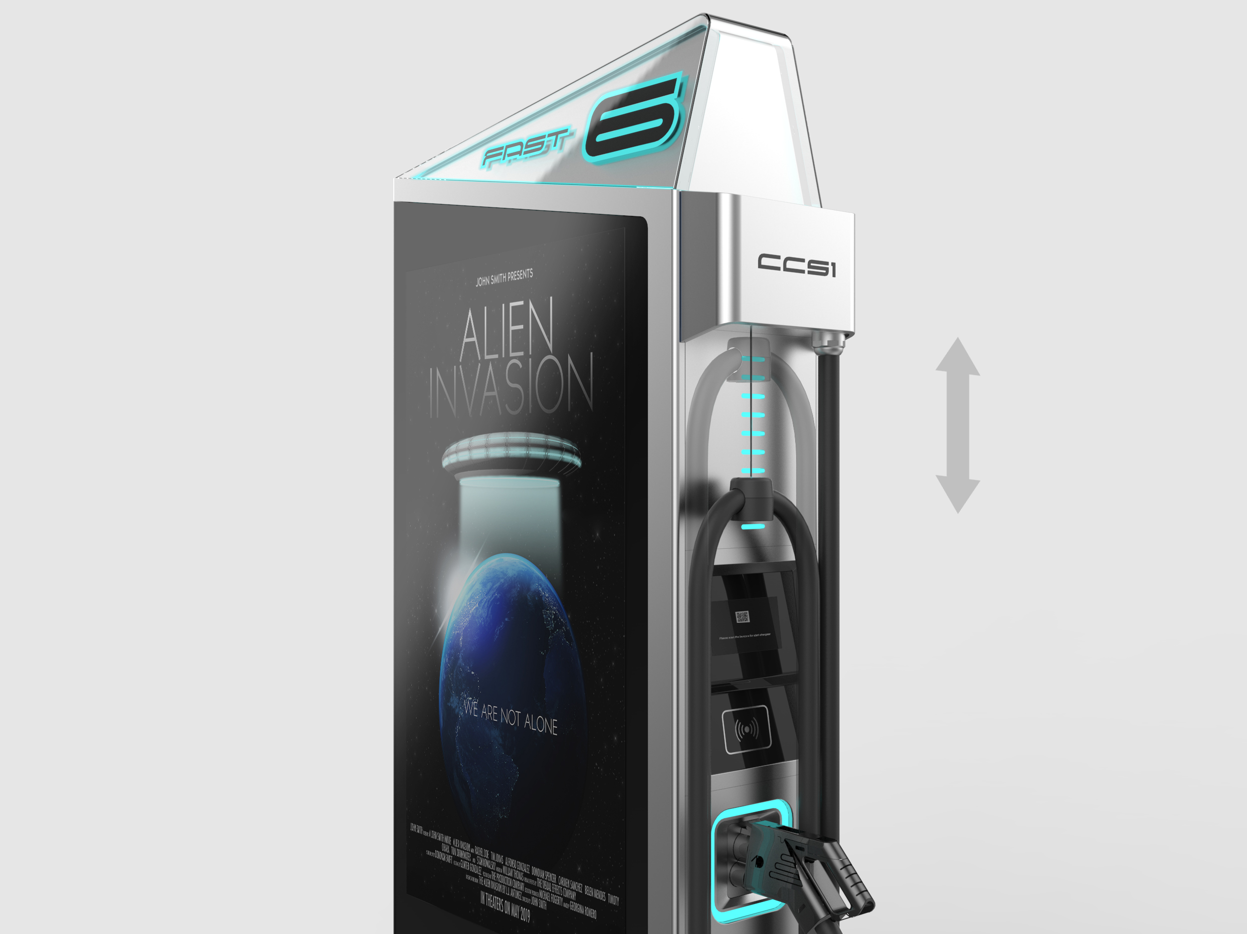 iF Design - AUO Display+ Electric Vehicle Charging Station