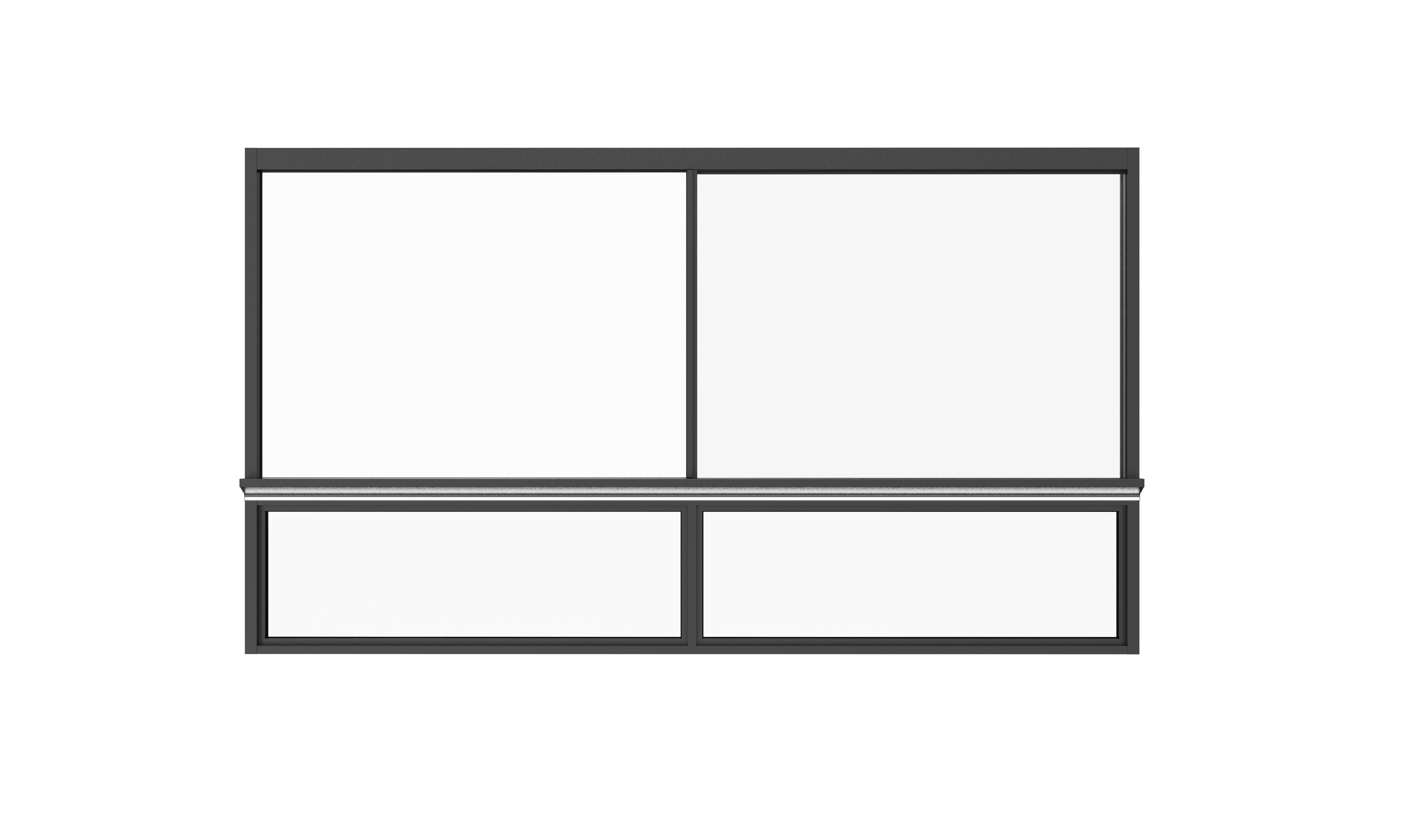 iF Design Berlin Series Full Hidden Bridge Sliding Window