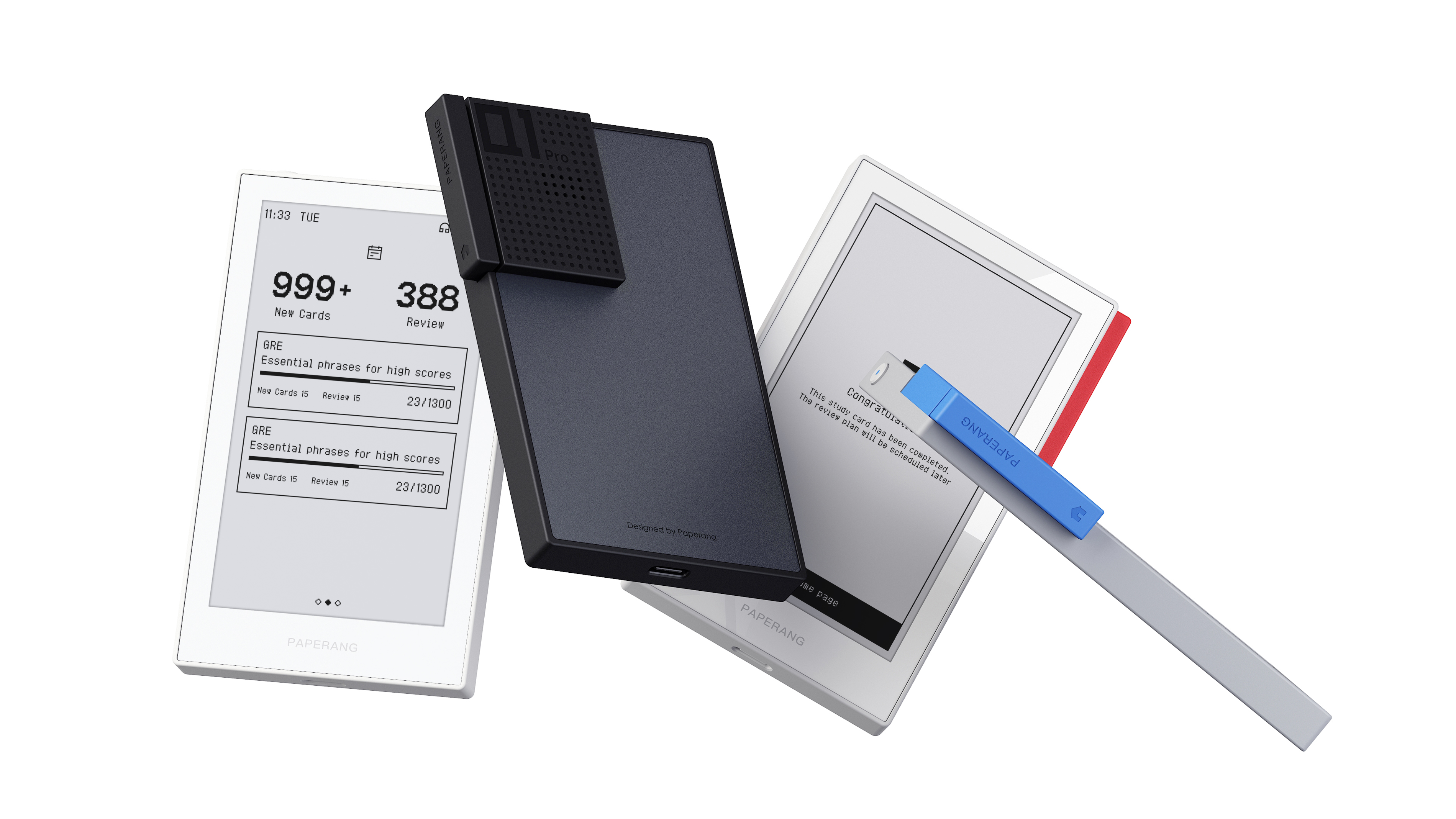 iF Design PAPERANG EInk vocabulary card Q1