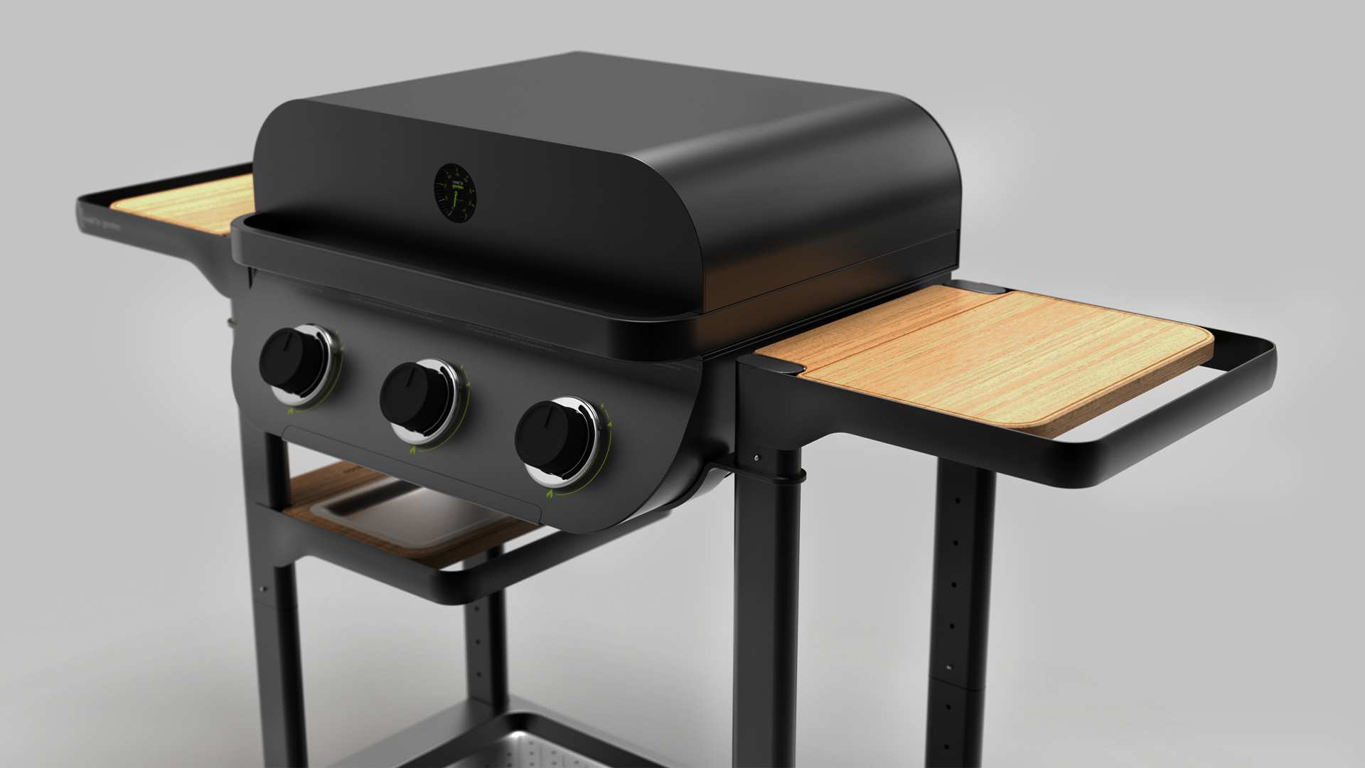Flavo, an easy-to-use & modular gas barbecue