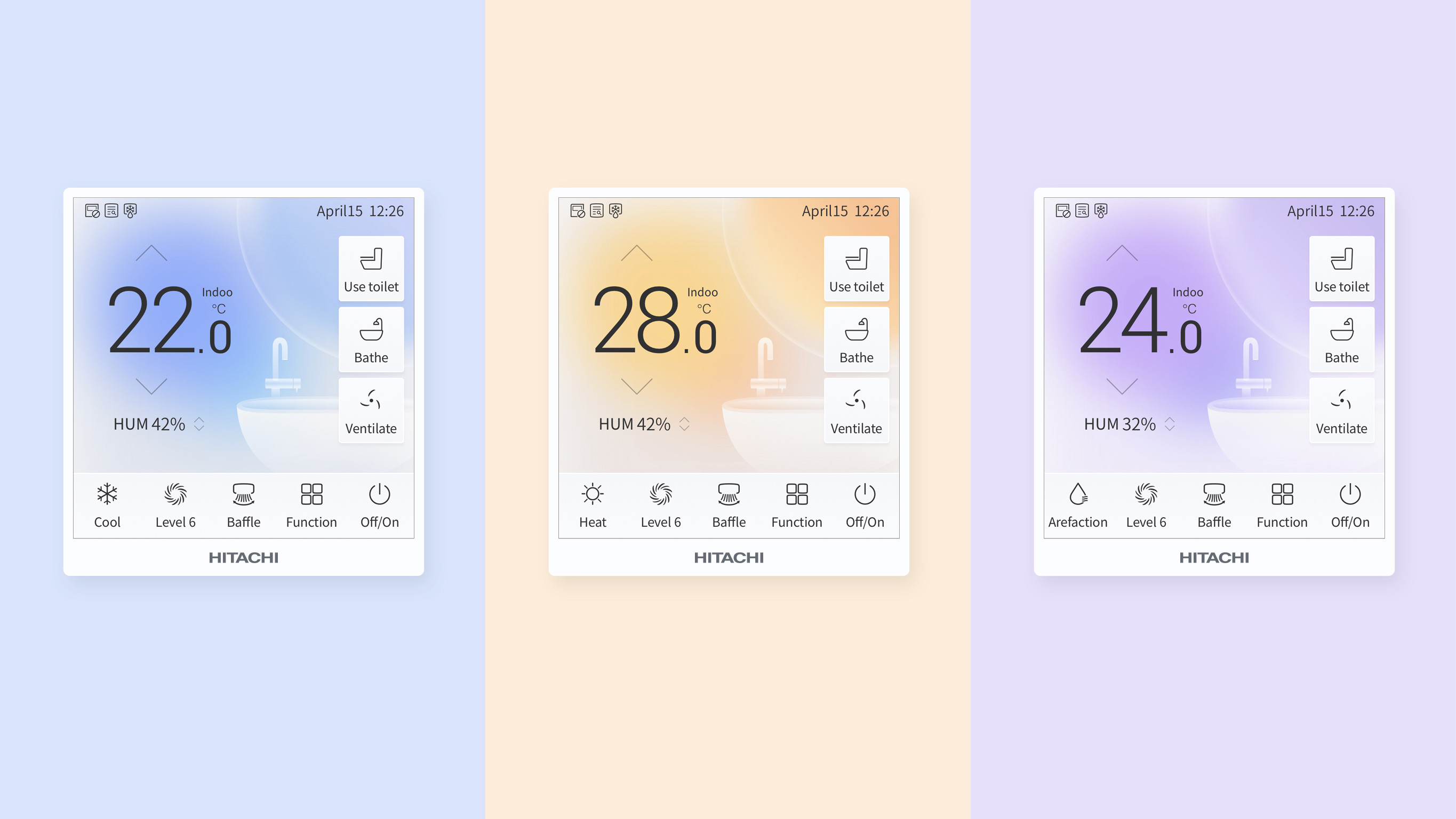 iF Design Hitachi Central AC Kitchen&Bathroom Controller