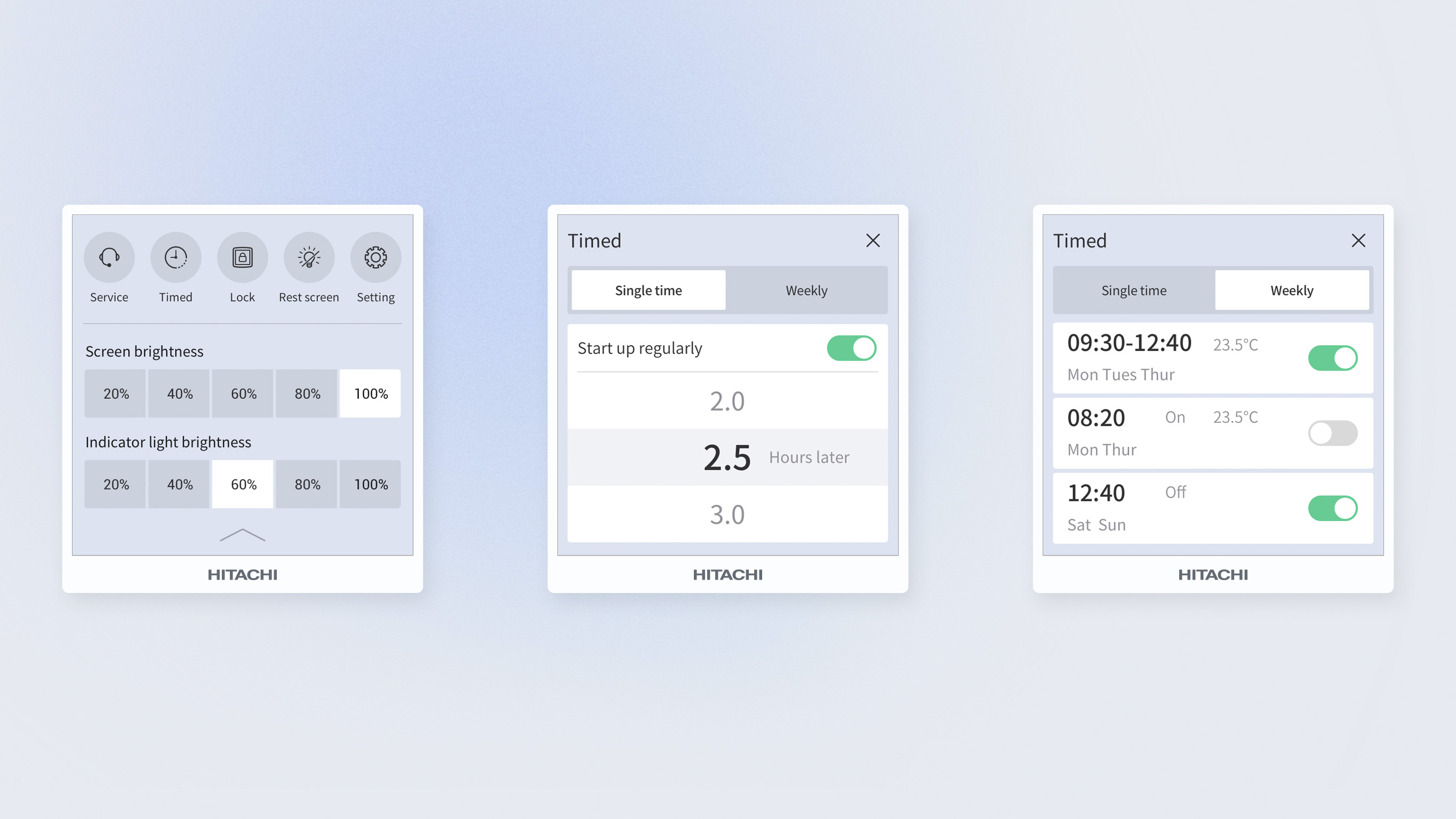 iF Design Hitachi Central AC Kitchen&Bathroom Controller
