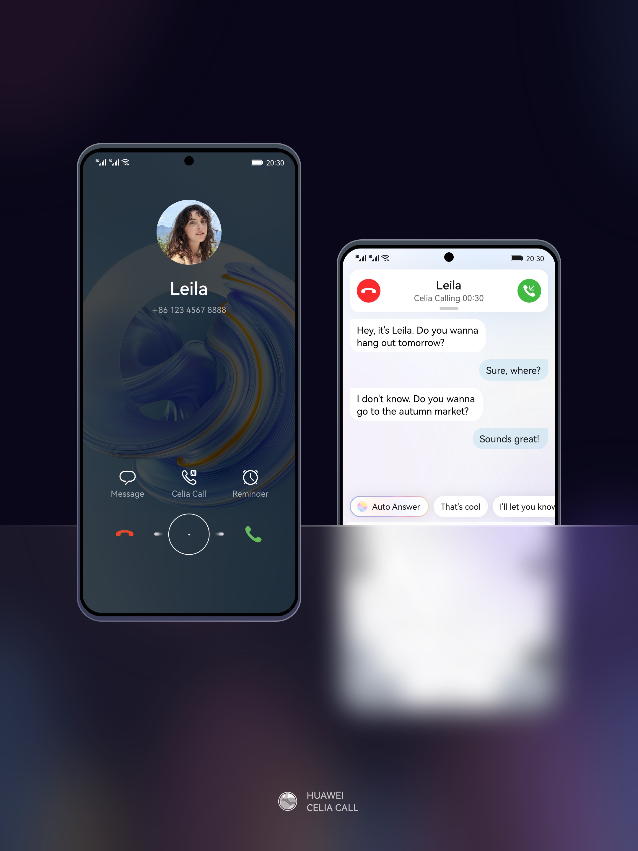 IF Design Huawei Celia Call Your Calling Assistant