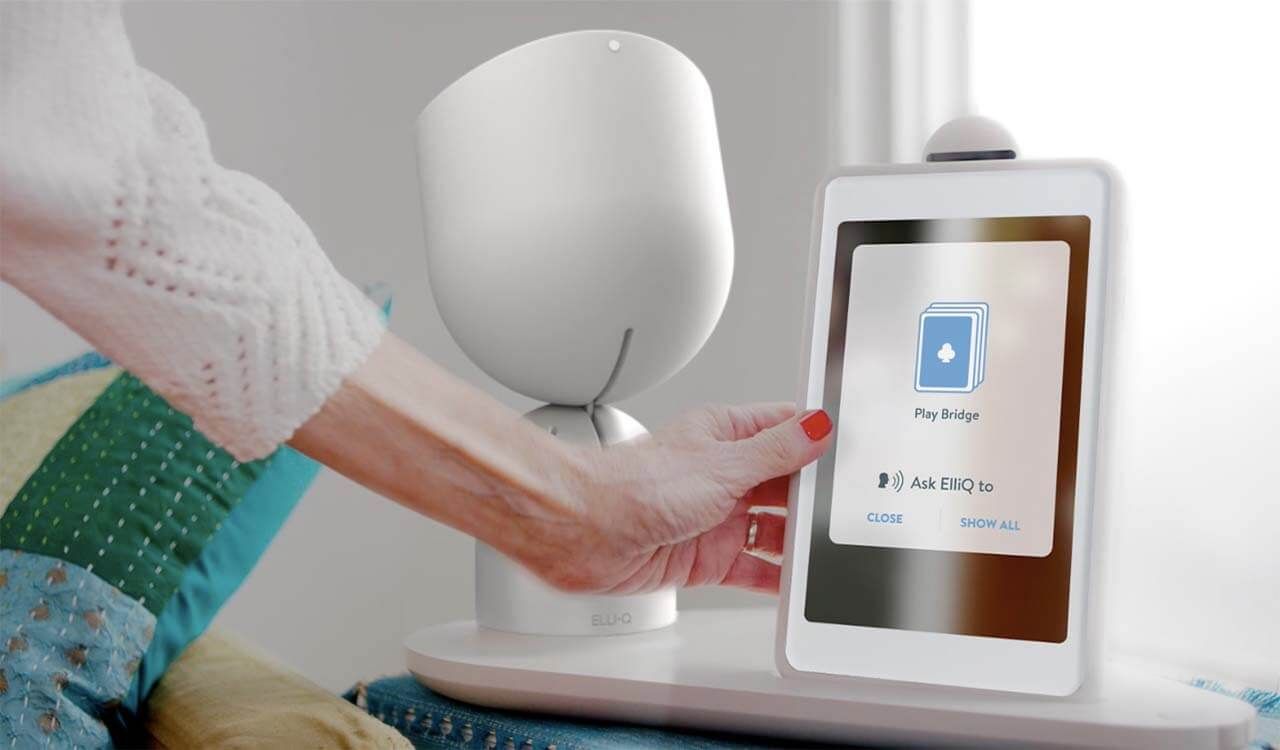 ElliQ - A Friendly Robot to Help Us Age Healthily