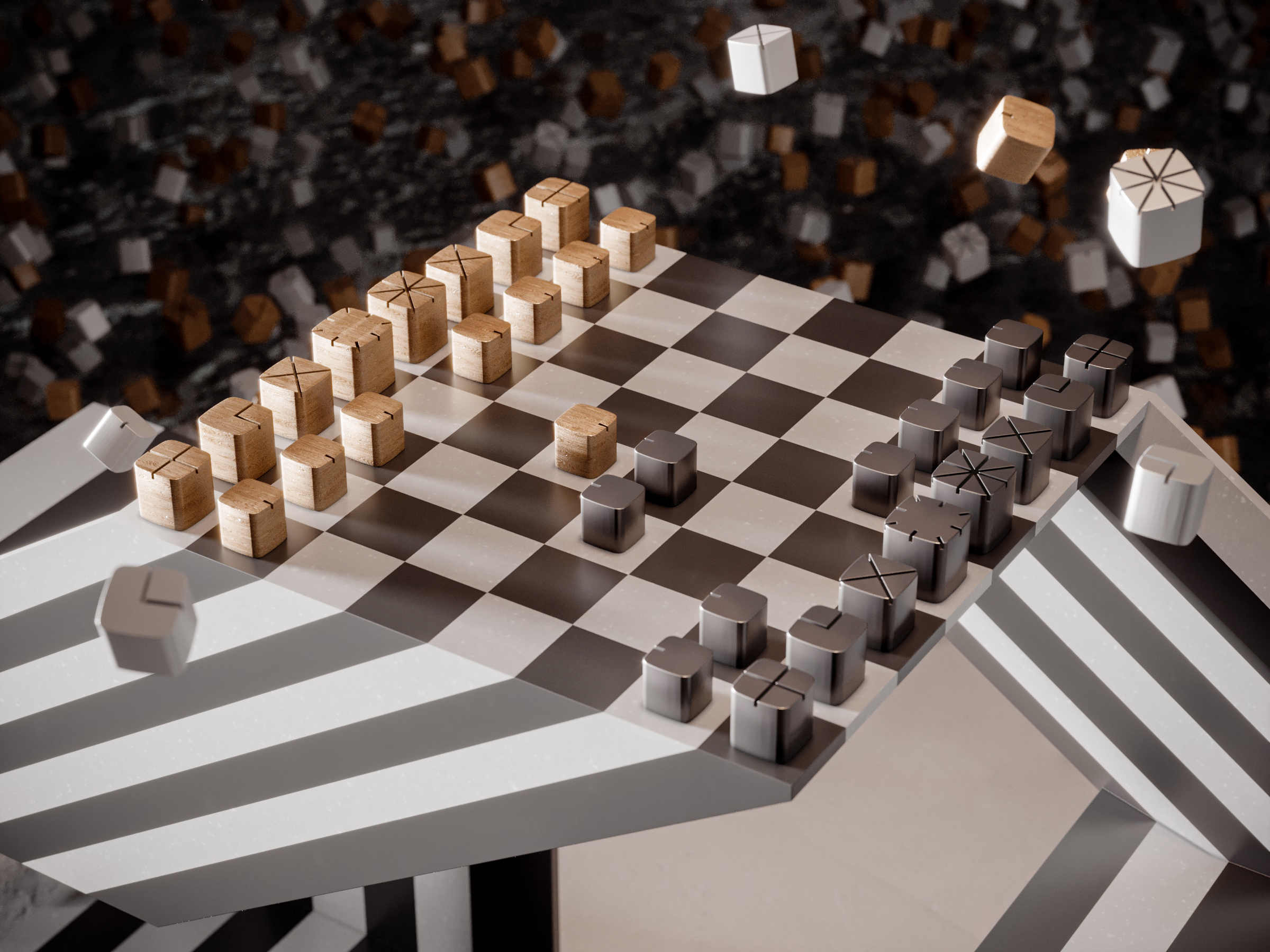 iF Design - Gambit chess table