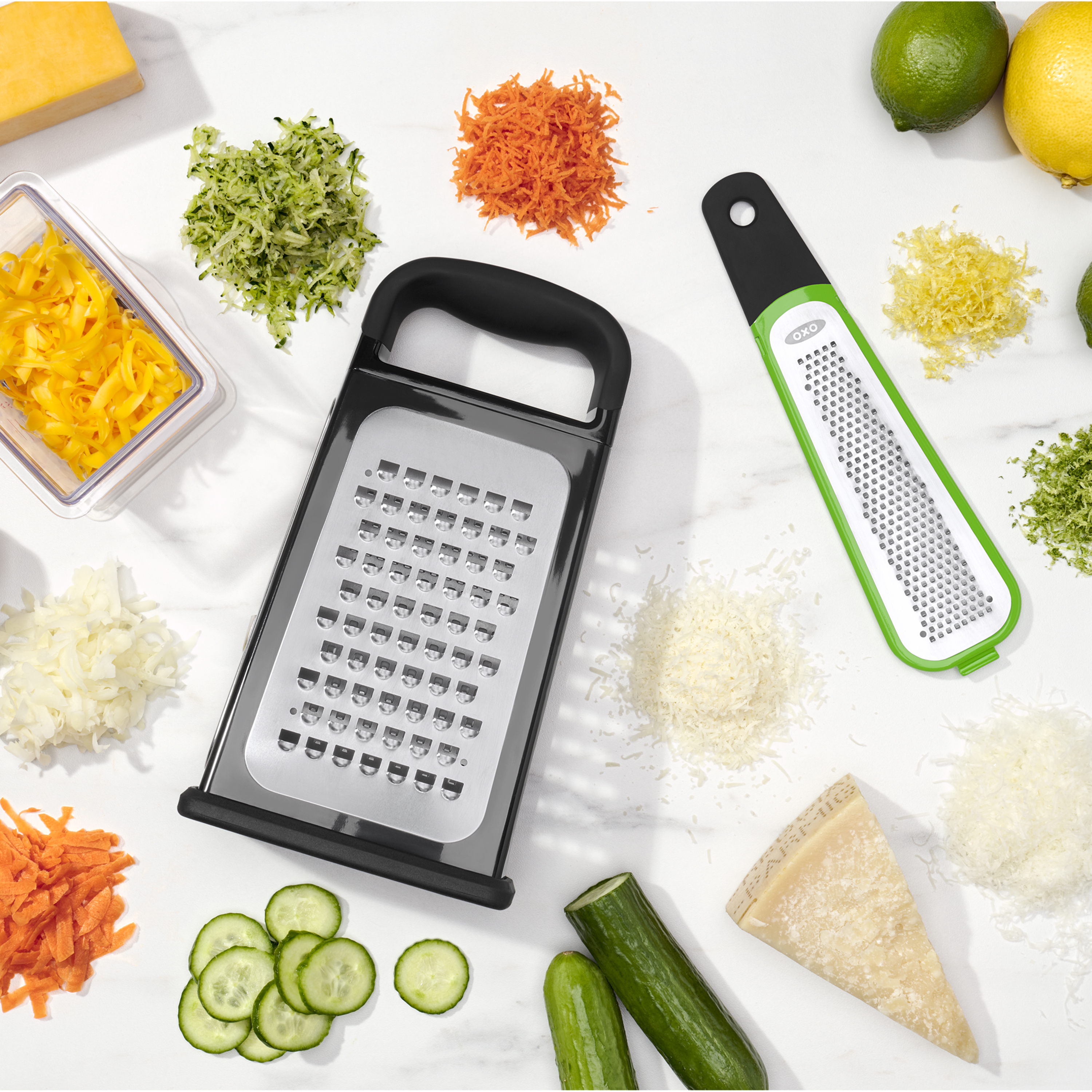 OXO Good Grips Etched Two - Fold Grater