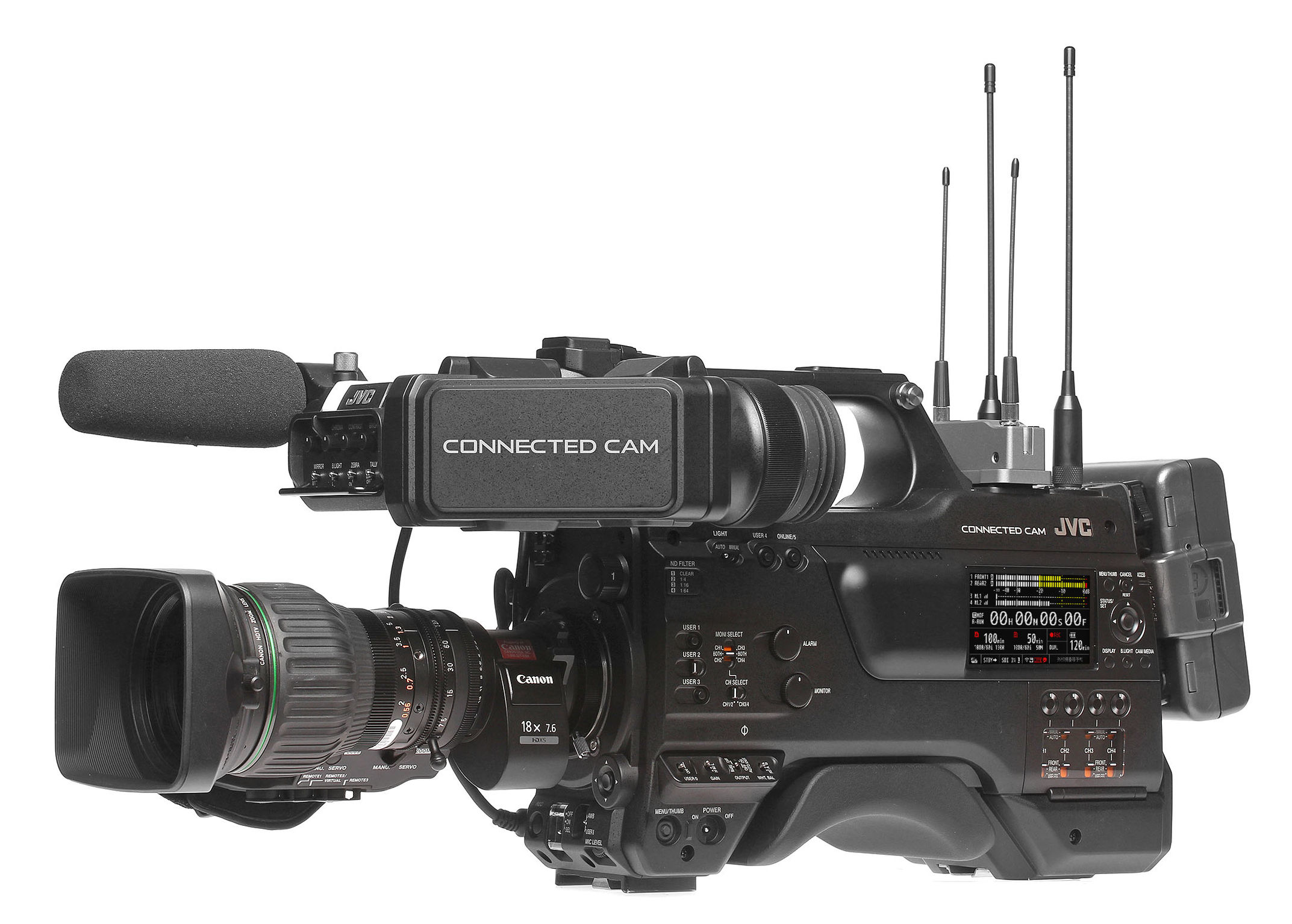 JVC CONNECTED  2/3-IN BROADCAST CAMCORDER