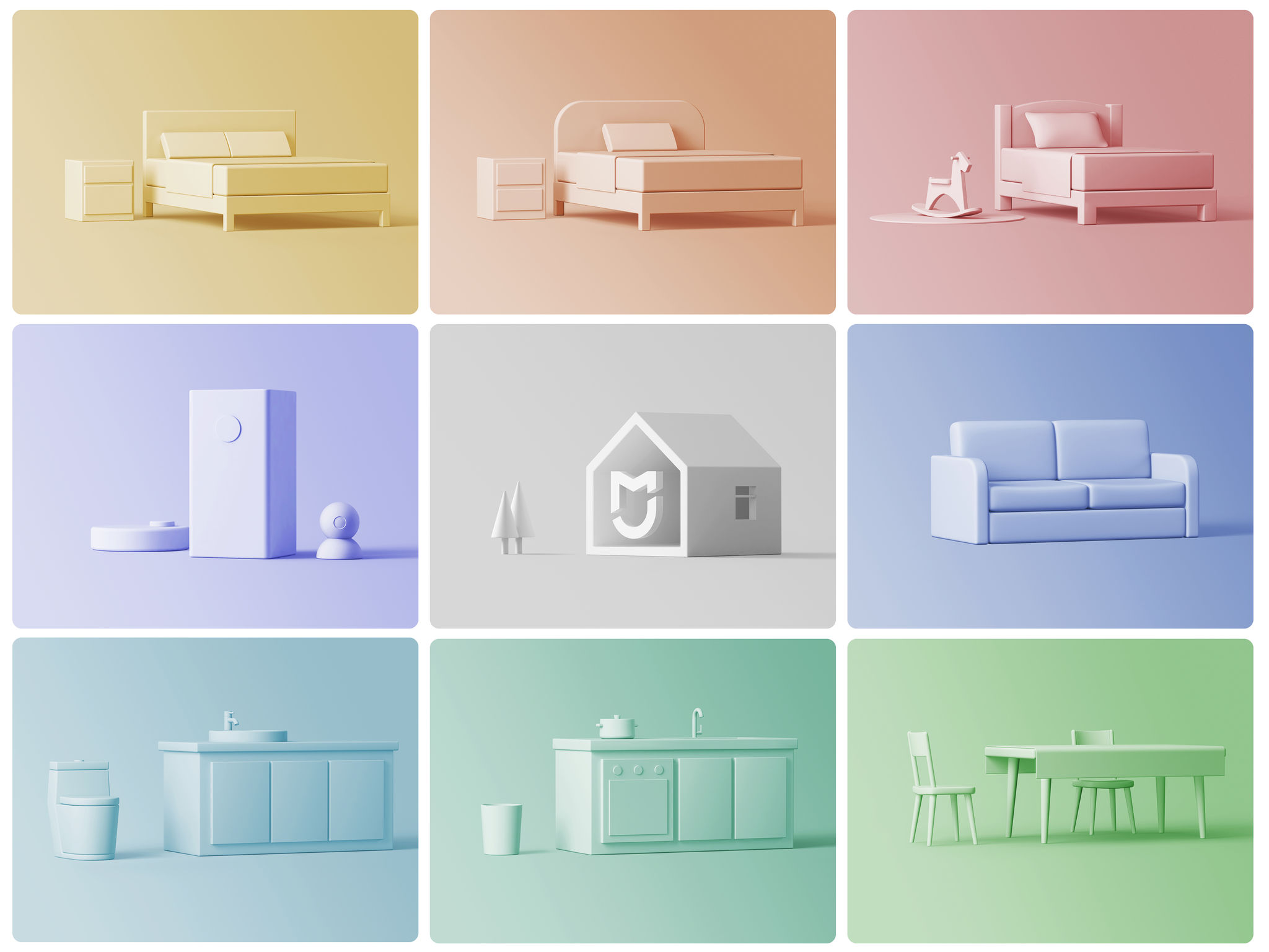Mijia Brand Visual Identity