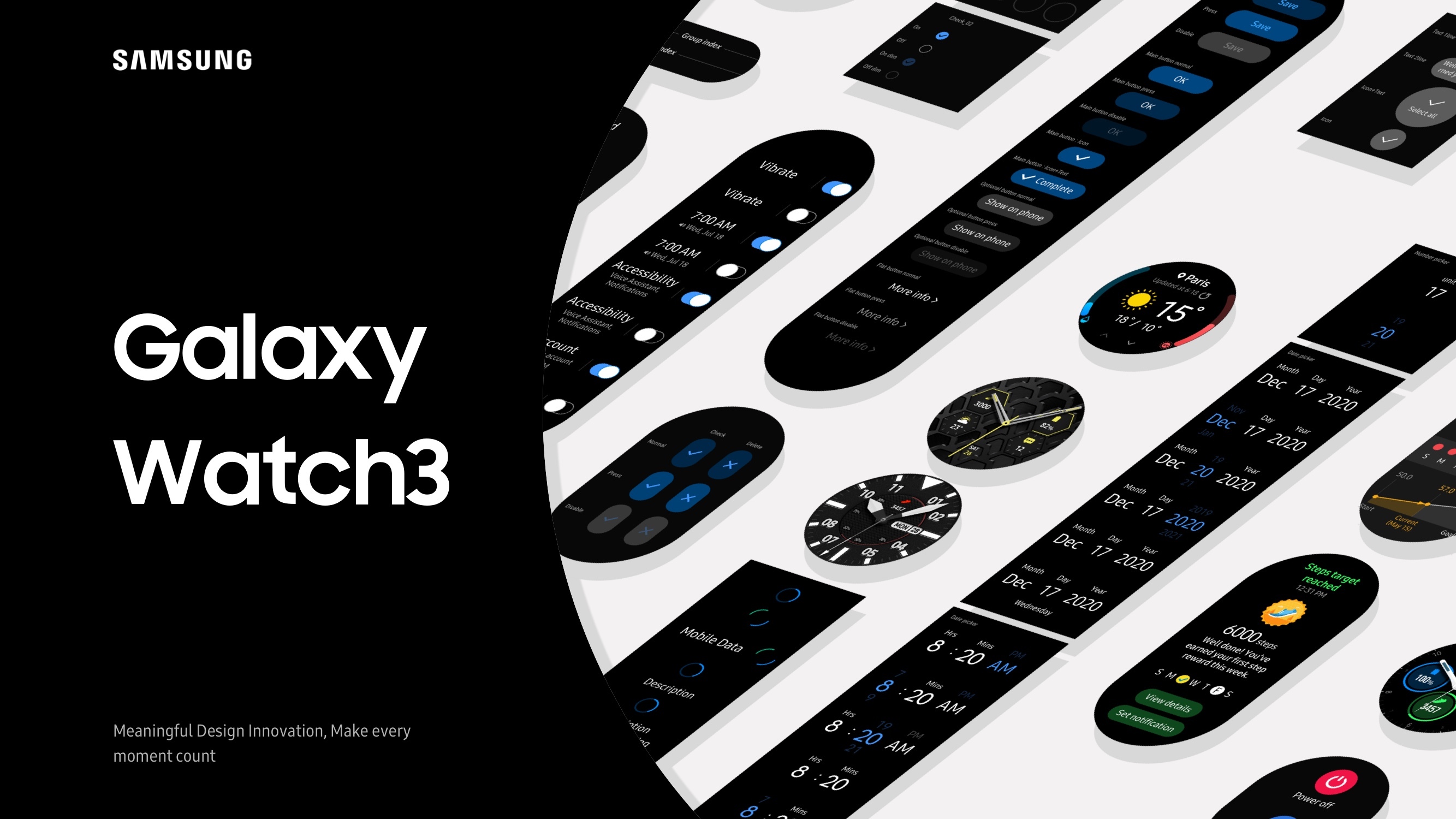 Galaxy Watch 3 UX