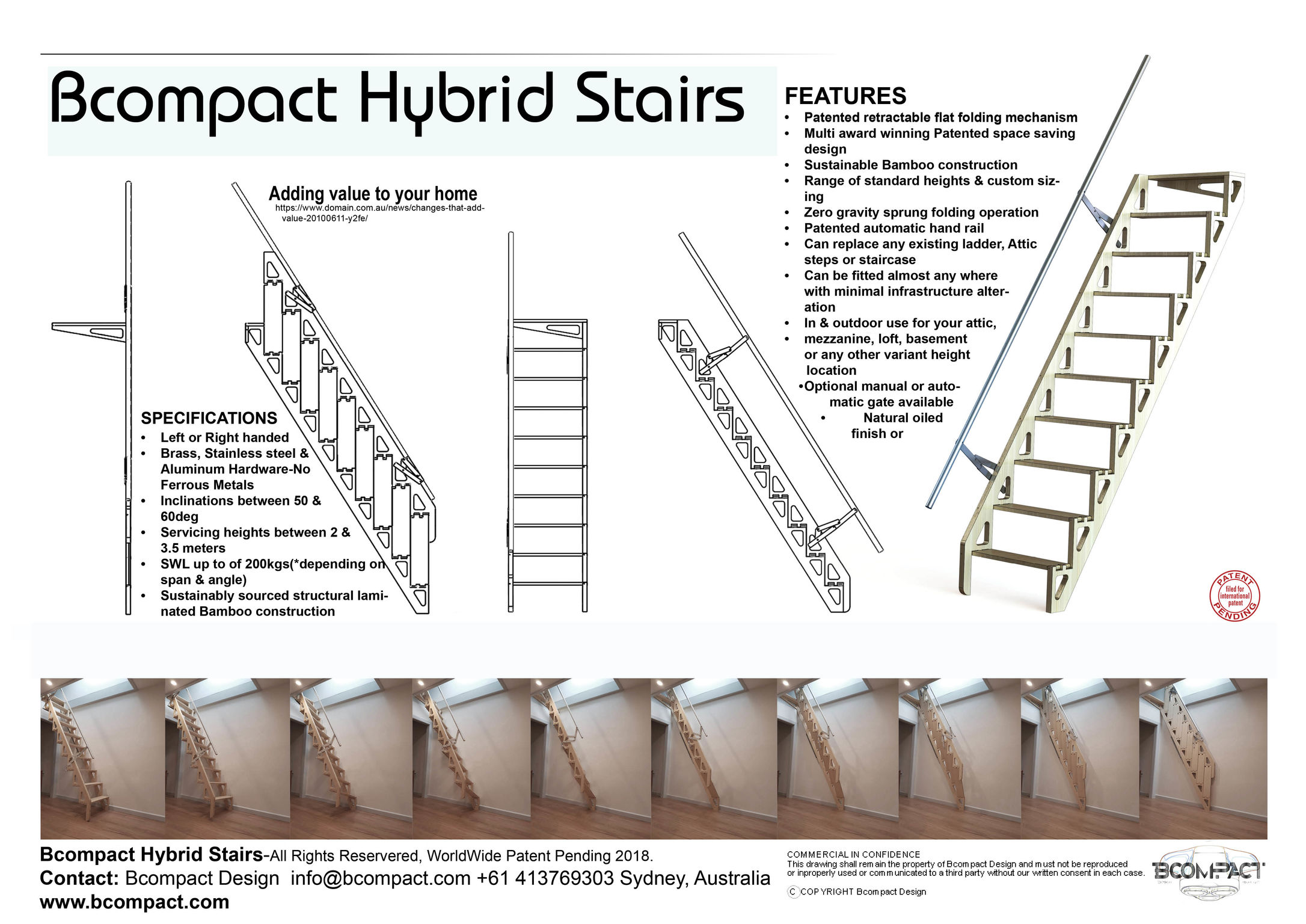 Bcompact Hybrid Stairs & Ladders