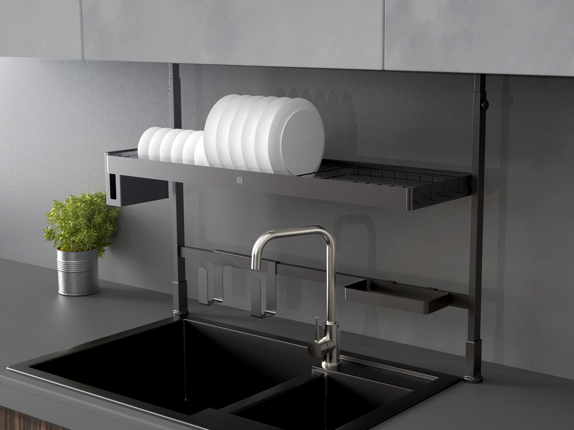 iF Design - Kitchen multifunctional sink storage rack