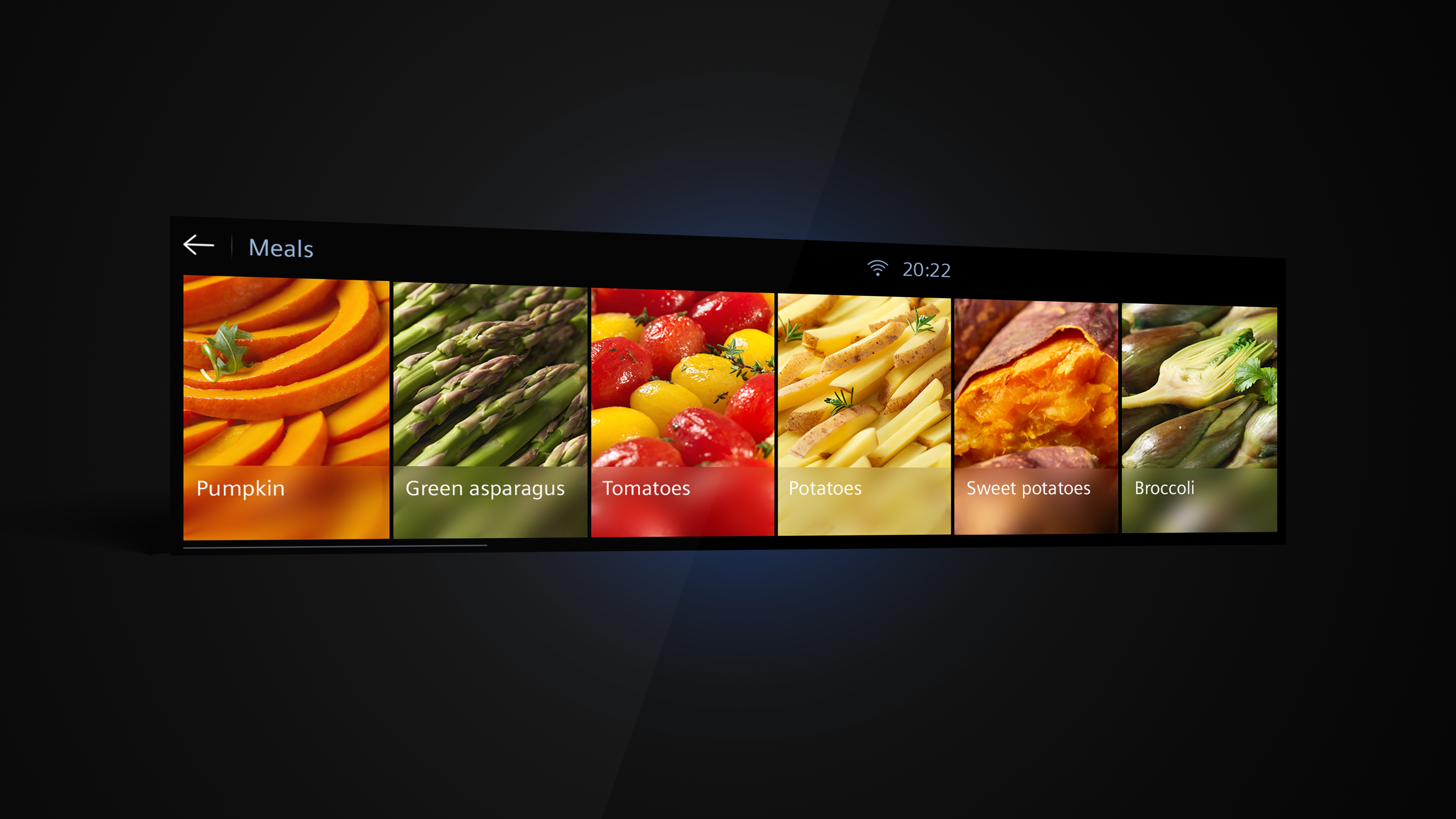 User Interface Siemens iQ700 Oven Series