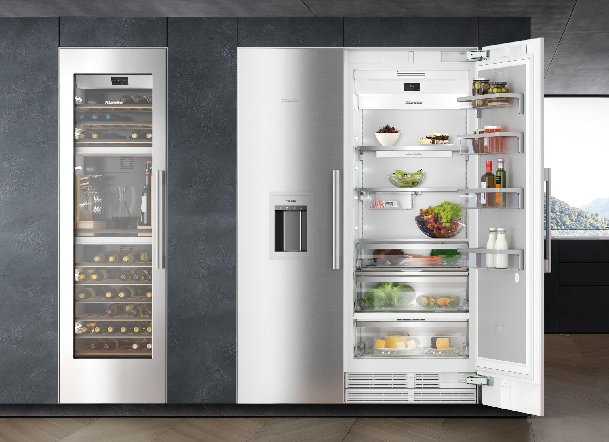 miele mastercool fridge freezer