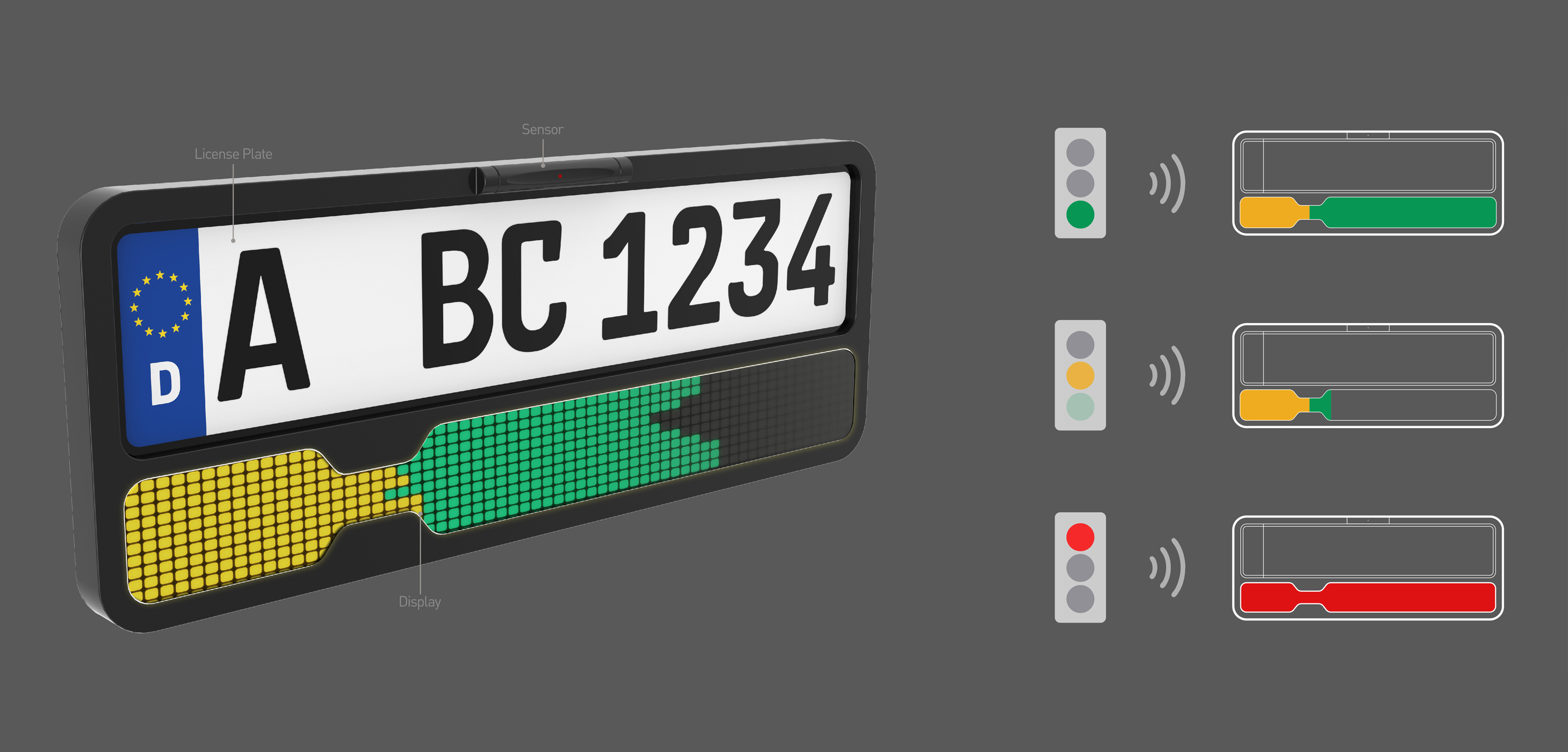 Signal License Plate