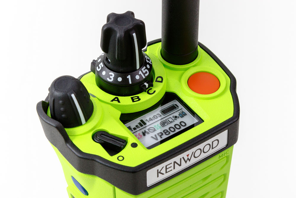 KENWOOD Tri-band portable radio for public safety