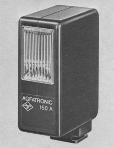 Elektronen-Blitzer in Miniatur-Bauweise Agfatronic 150 A