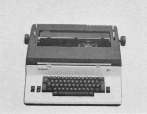 Schreibmaschine SGE 75