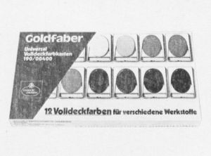 Goldfaber-Aquawachs-Malkasten 190/00400