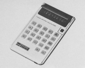 Taschenrechner "Der Superflache" SHARP EL-8110