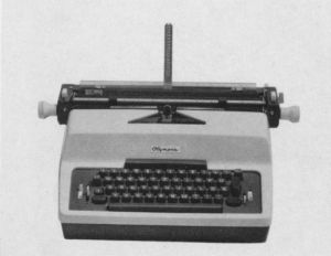 Elektrische Schreibmaschine Olympia SGE 30