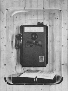 Telefonzelle - R - (rechteckig)