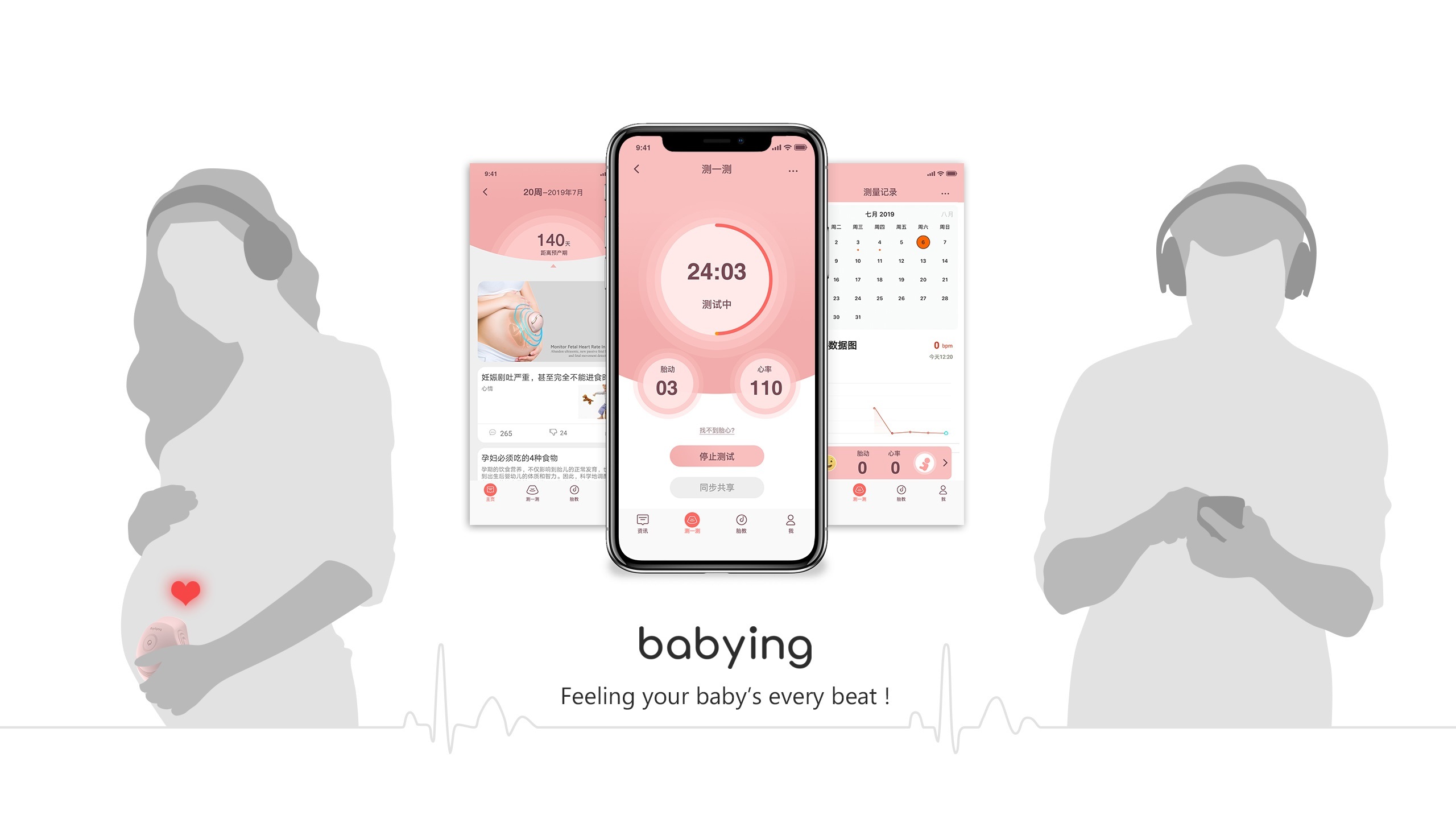 Babying smart fetal monitor