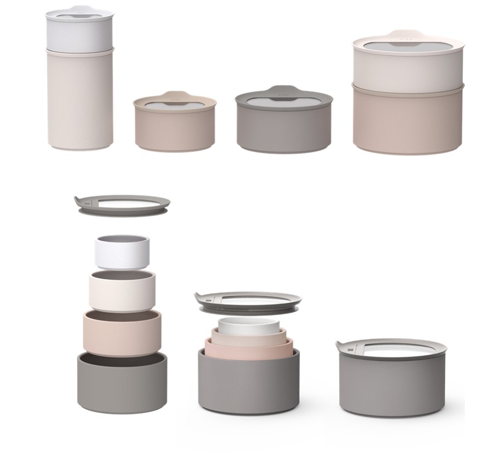 Neoflam's Porcelain Storage Containers