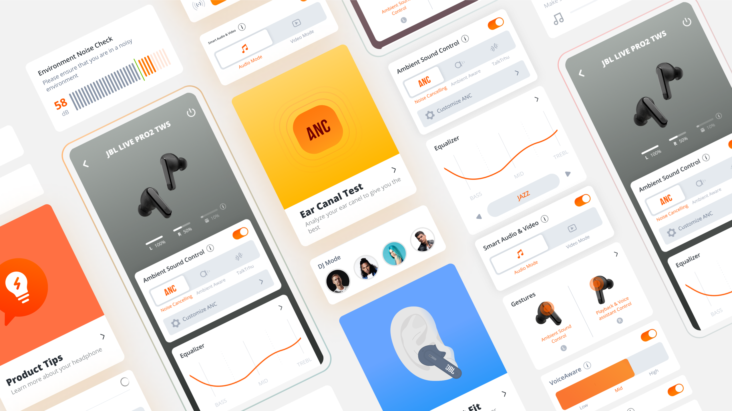 iF Design JBL Headphones app