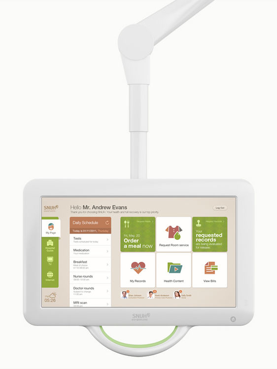 Smart bedside station