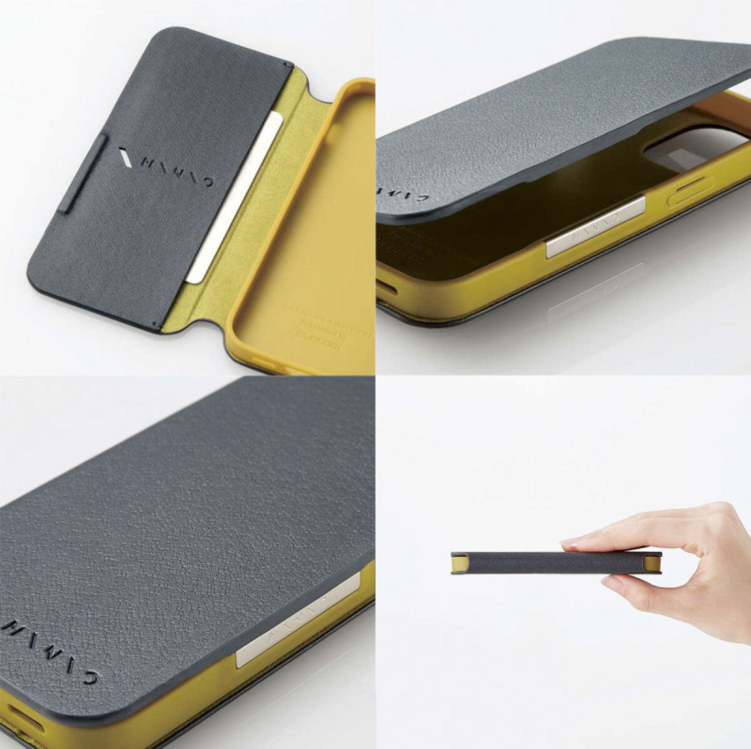 MINIO_Vegan leather iPhone case