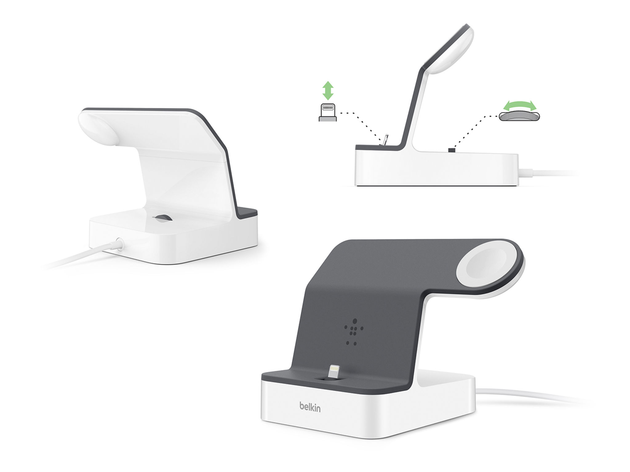 Belkin powerhouse charge dock discount for apple watch and iphone