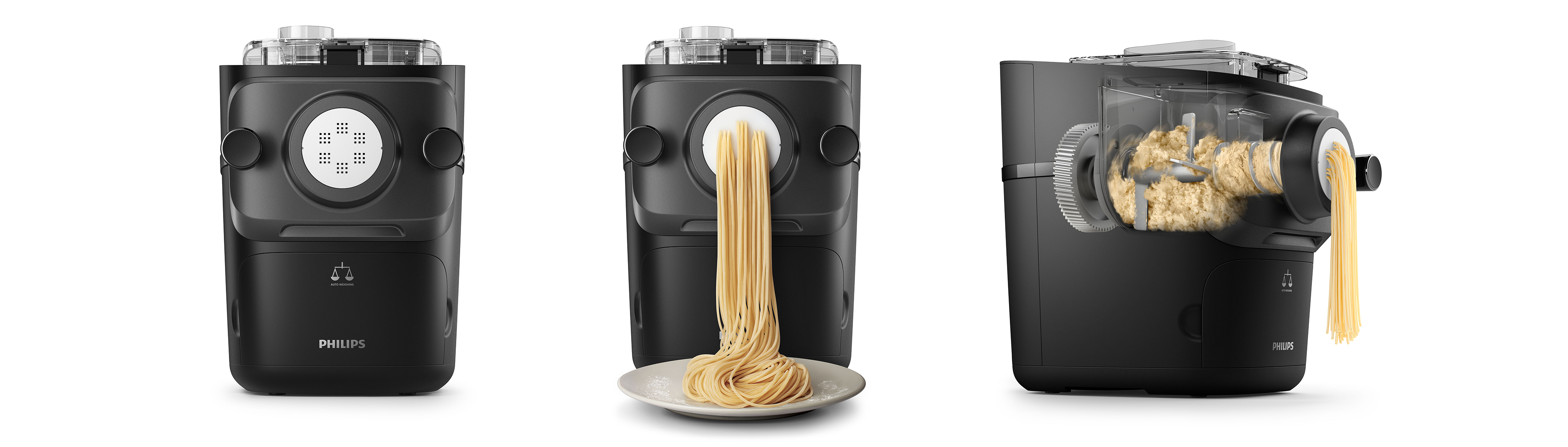 Philips domestic appliances macchina per la pasta serie 7000, tecnologia  proext