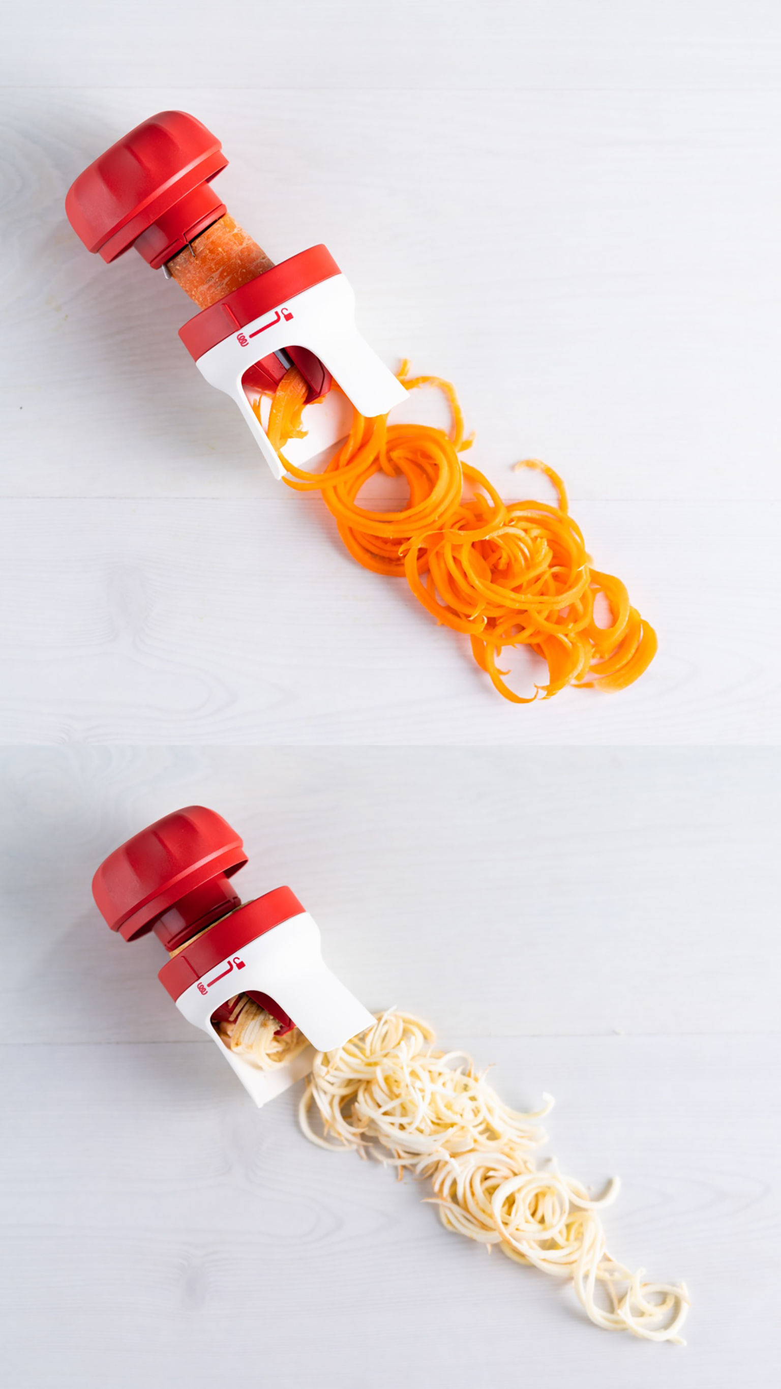  TUPPERWARE Brand Handy Spiralizer - Turns Vegetables