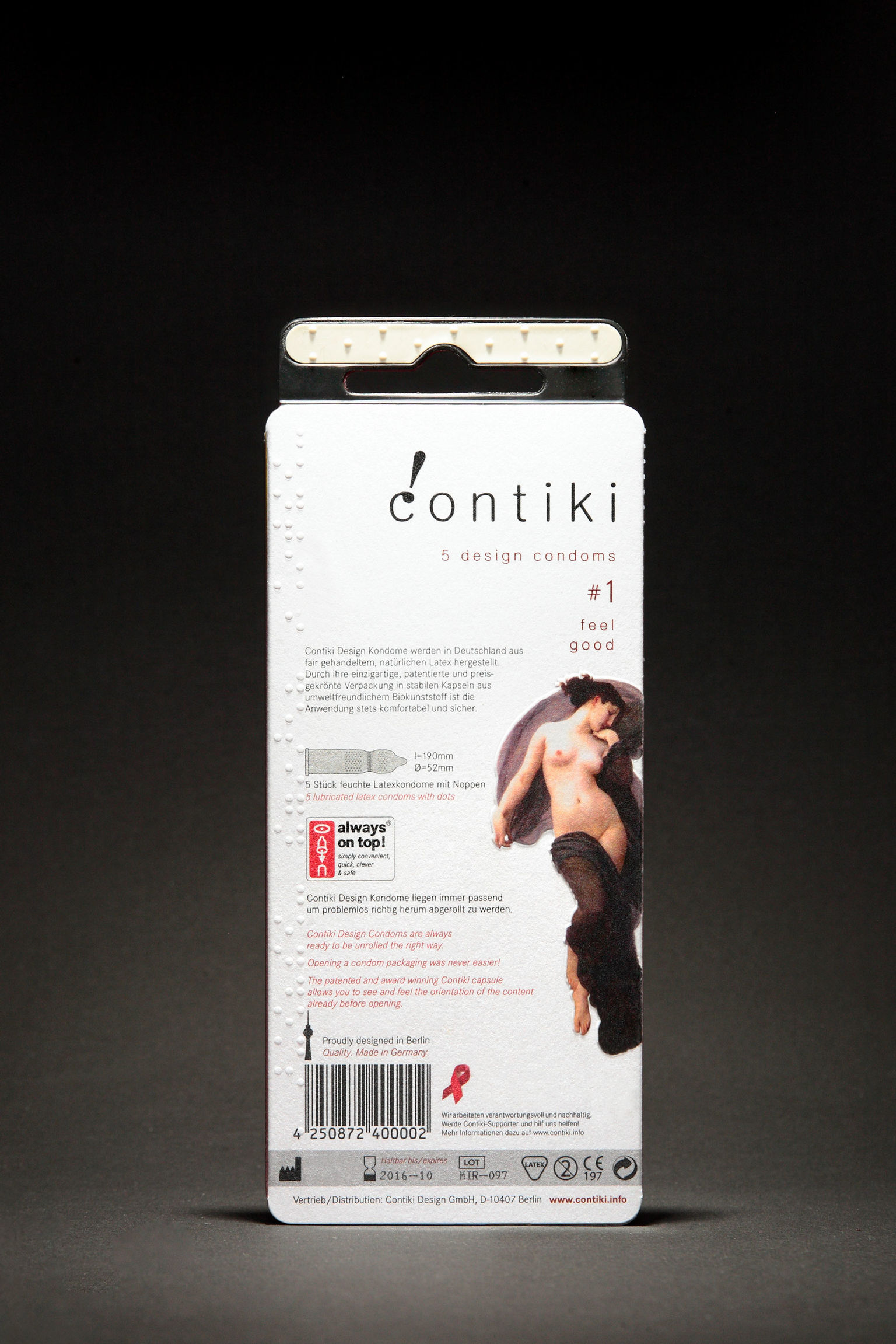 Contiki Design Condoms
