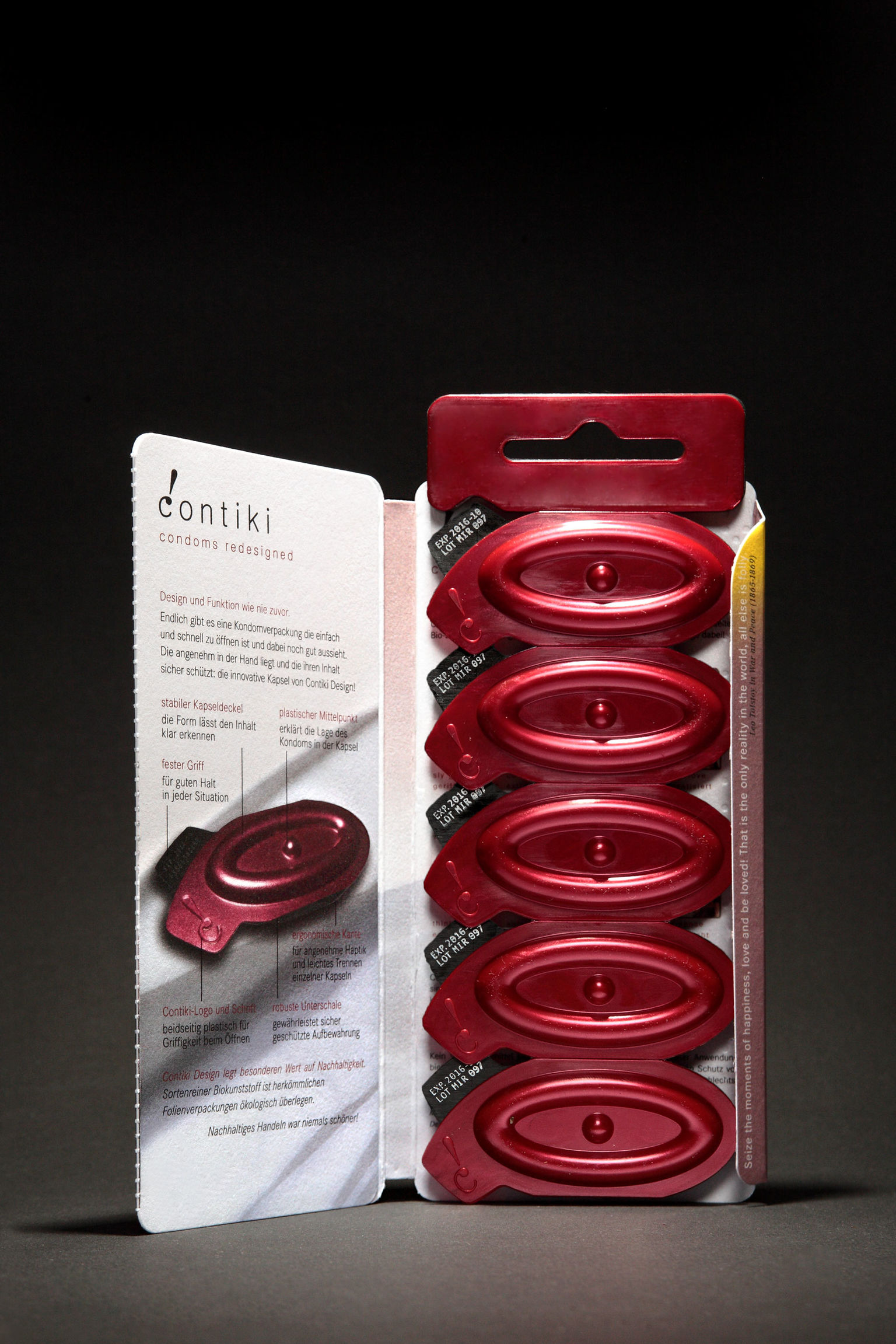 Contiki Design Condoms