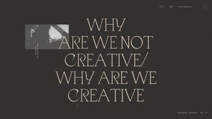Why Are You Not Creative?