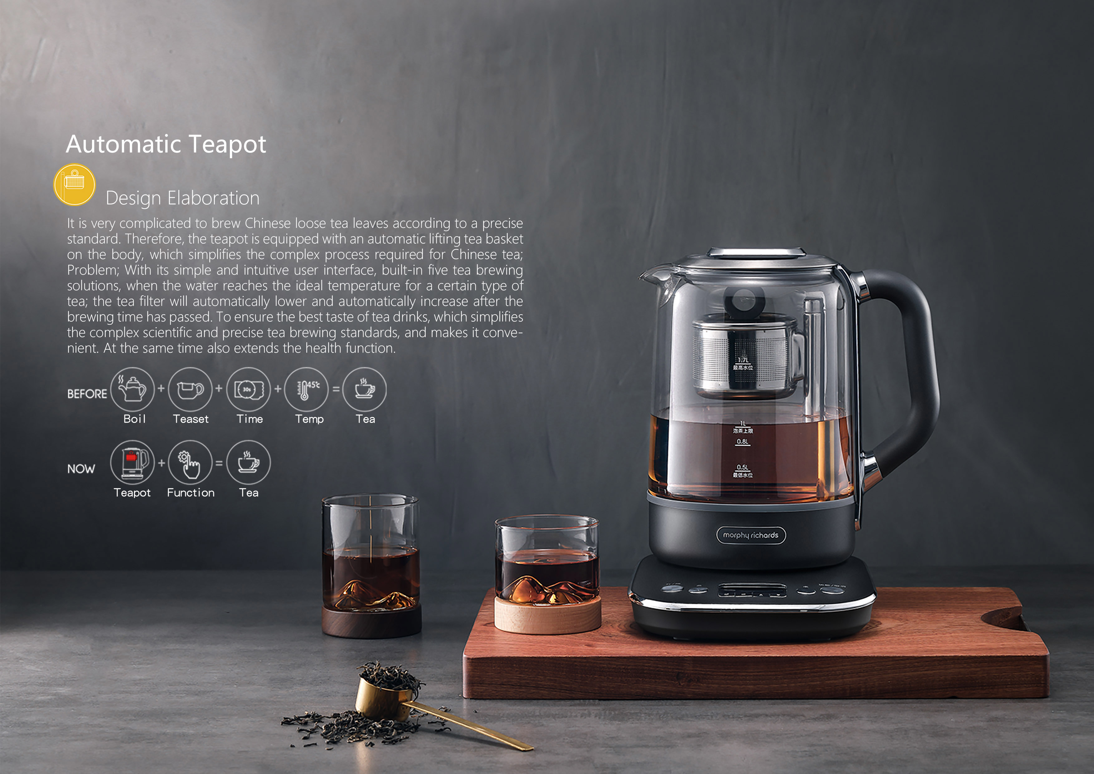 iF Design - Smart Tea Brewer