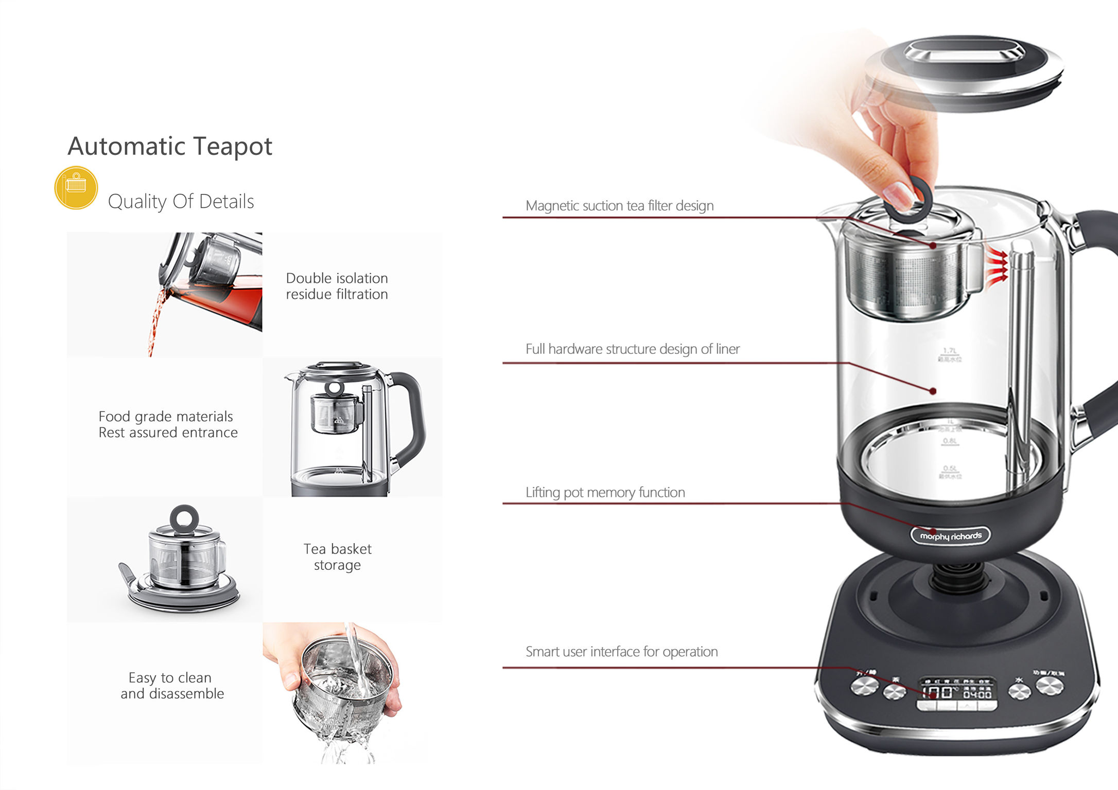 Automatic Electric Teapot | OkO-OkO™