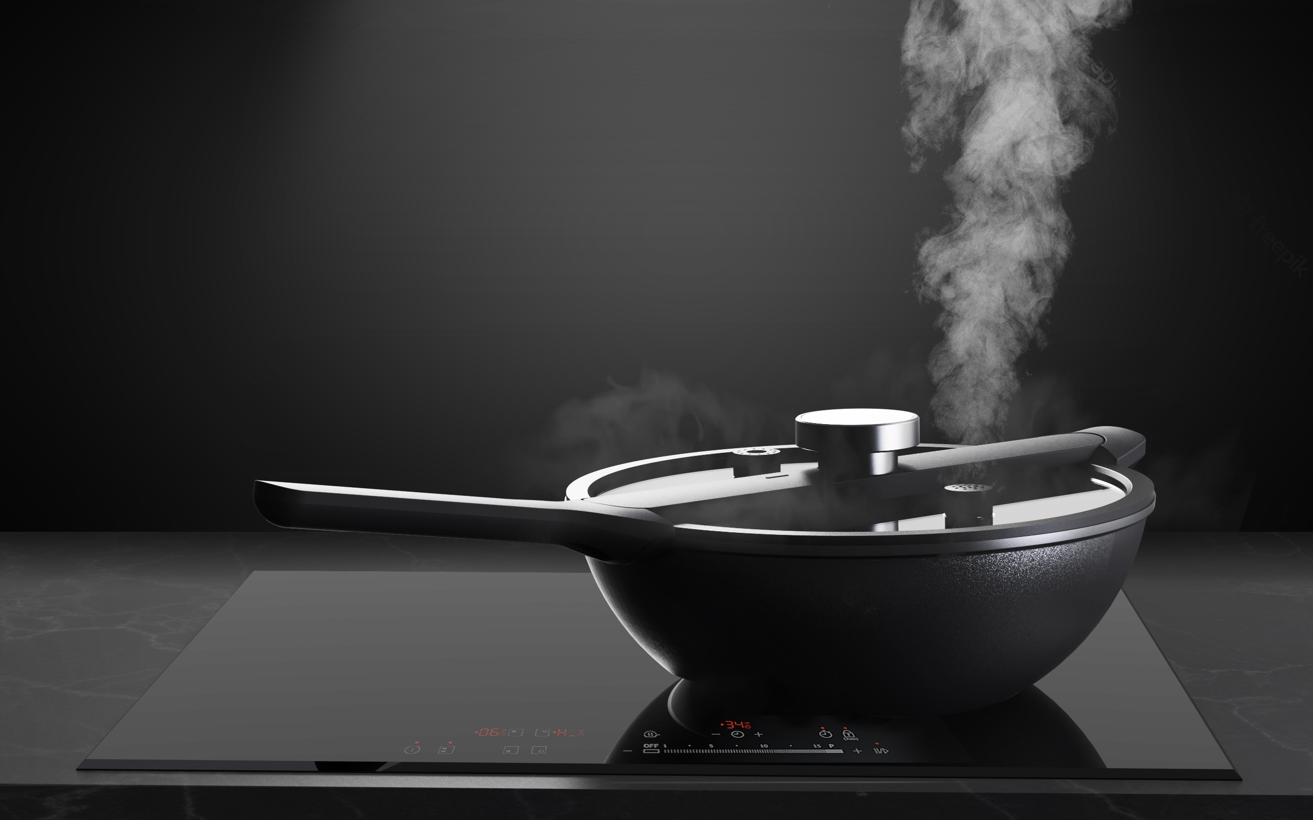 iF Design - WOQ - The induction wok pan to cook like a chef
