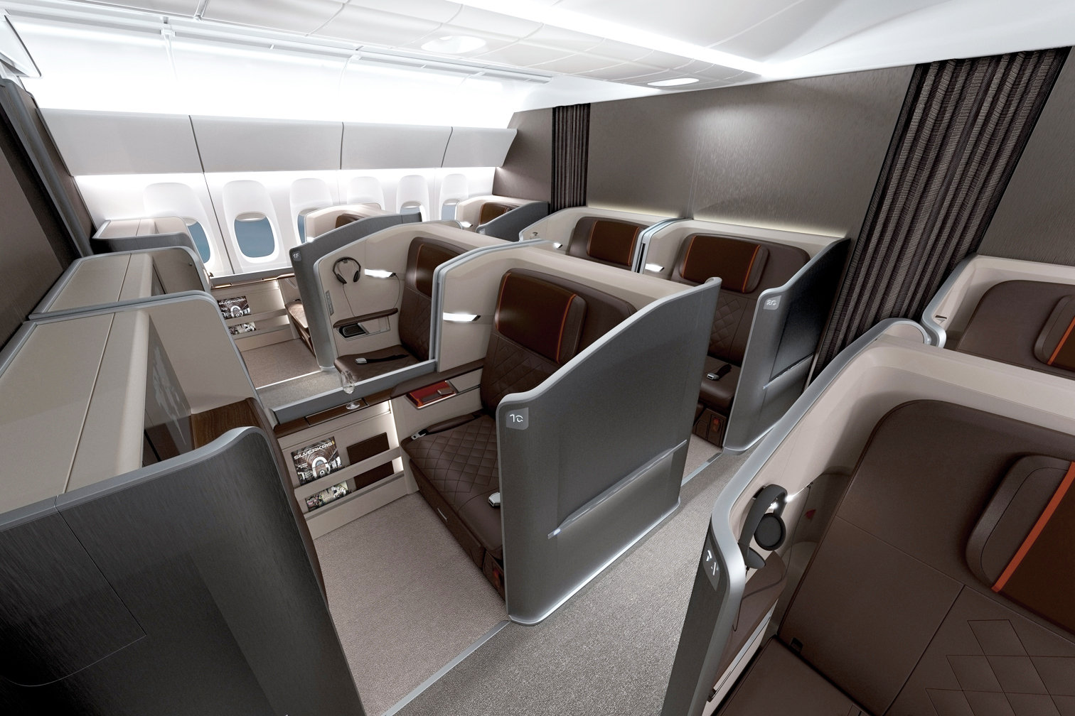 If Design - Singapore Airlines Cabin