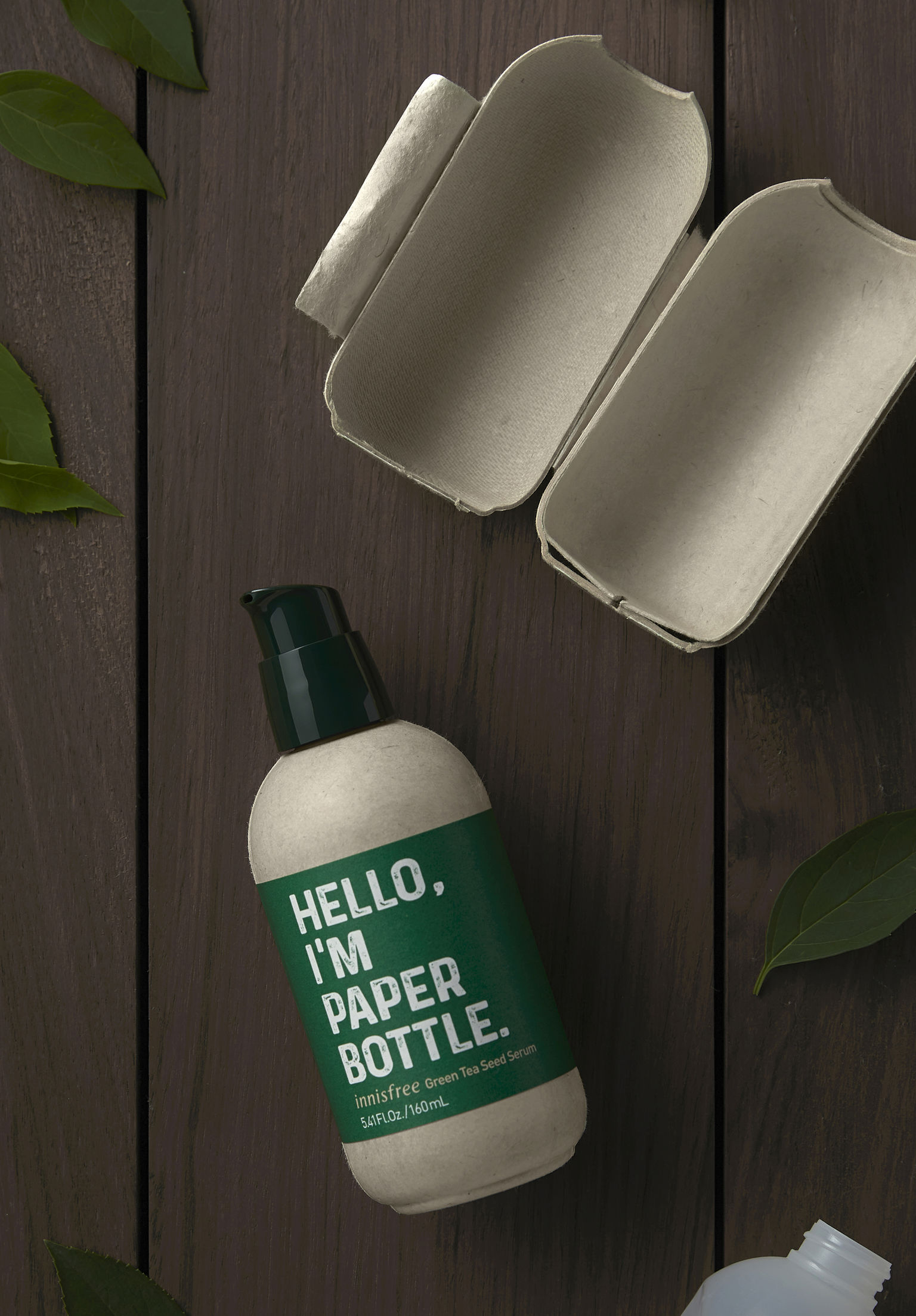 iF Design Innisfree's Green Tea Seed Serum Paper Bottle