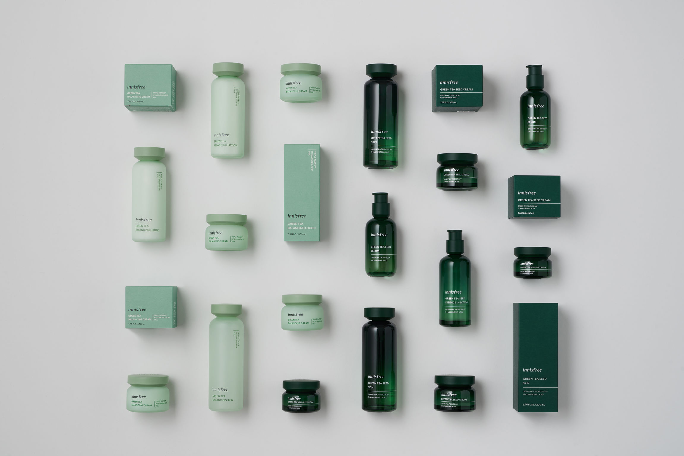 iF Design Innisfree's Green Tea Line Design Renewal