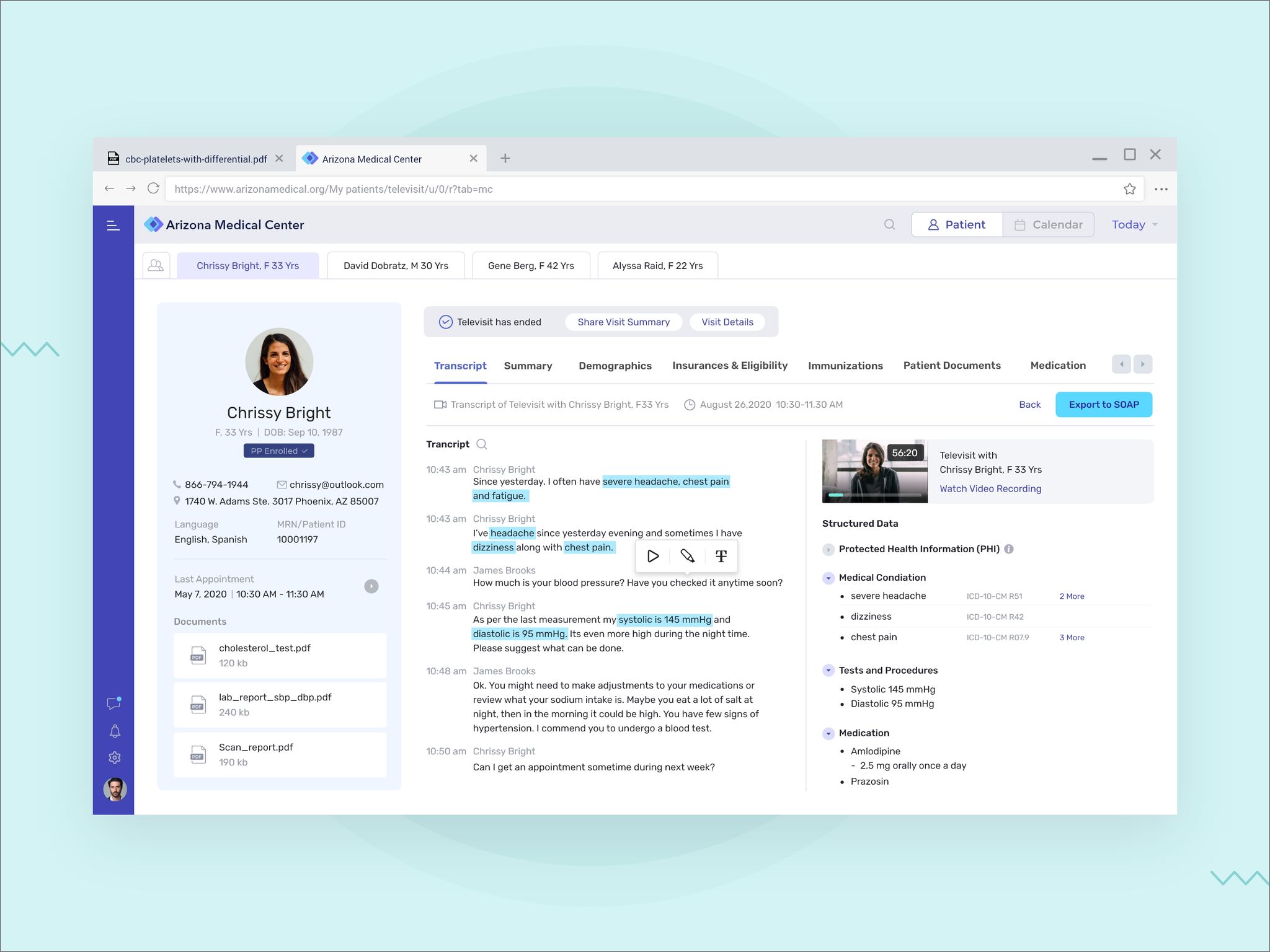Integrated Telehealth Solution