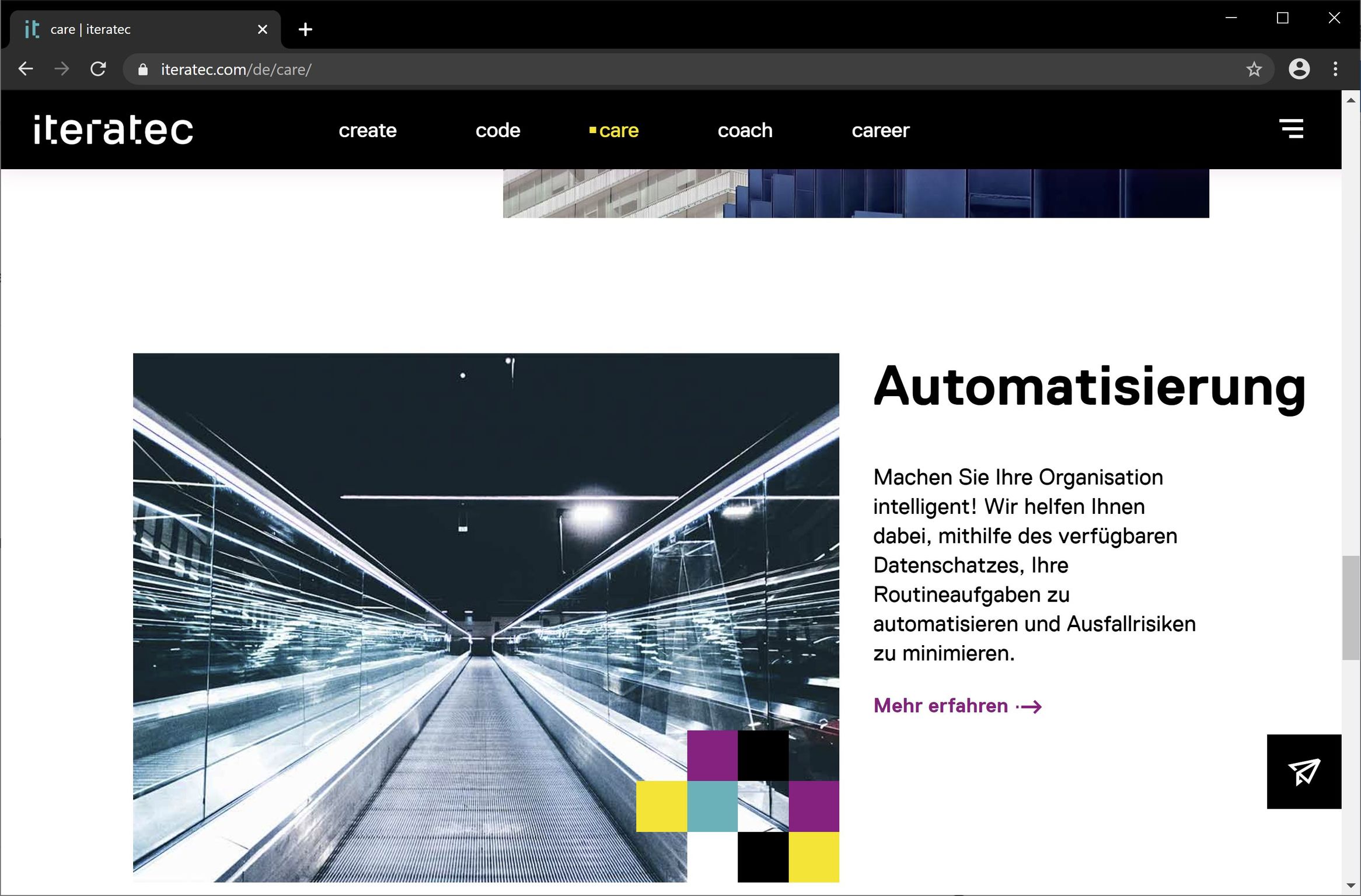 iteratec Corporate Website