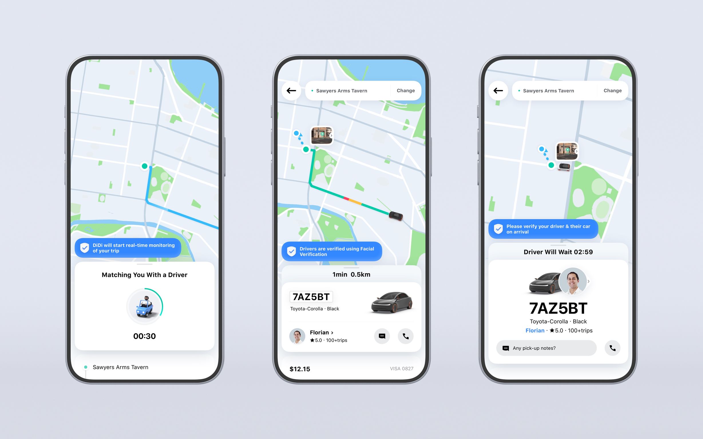 iF Design - DiDi Global Passenger App