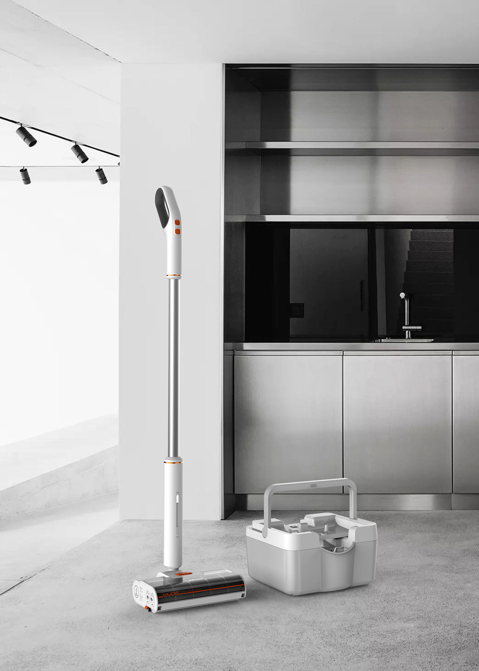 iF Design Hybrid wet&dry selfcleaning floor cleaning device