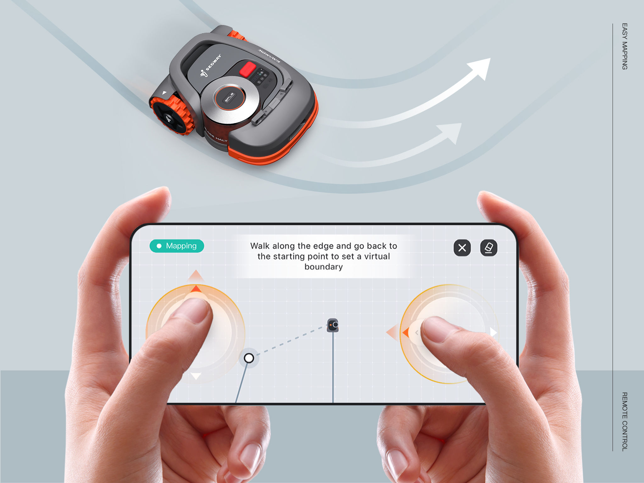 iF Design Segway Navimow app