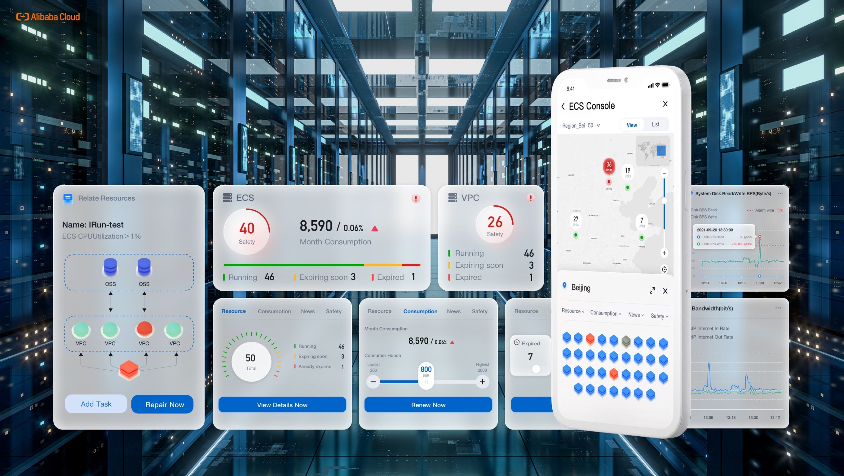 iF Design - Alibaba Cloud APP - Fusion UI