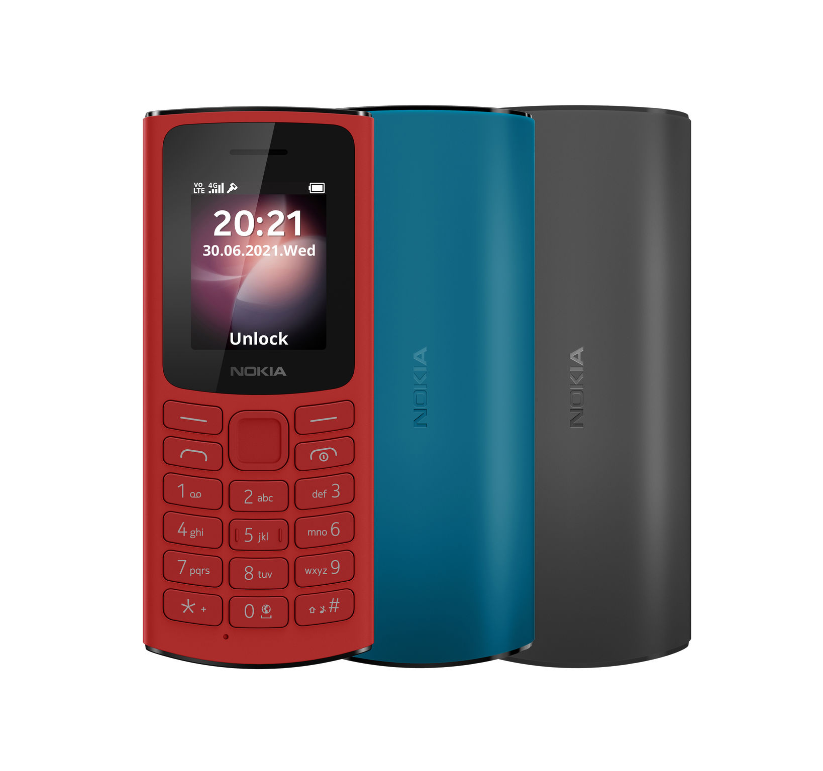 nokia 105 4g red