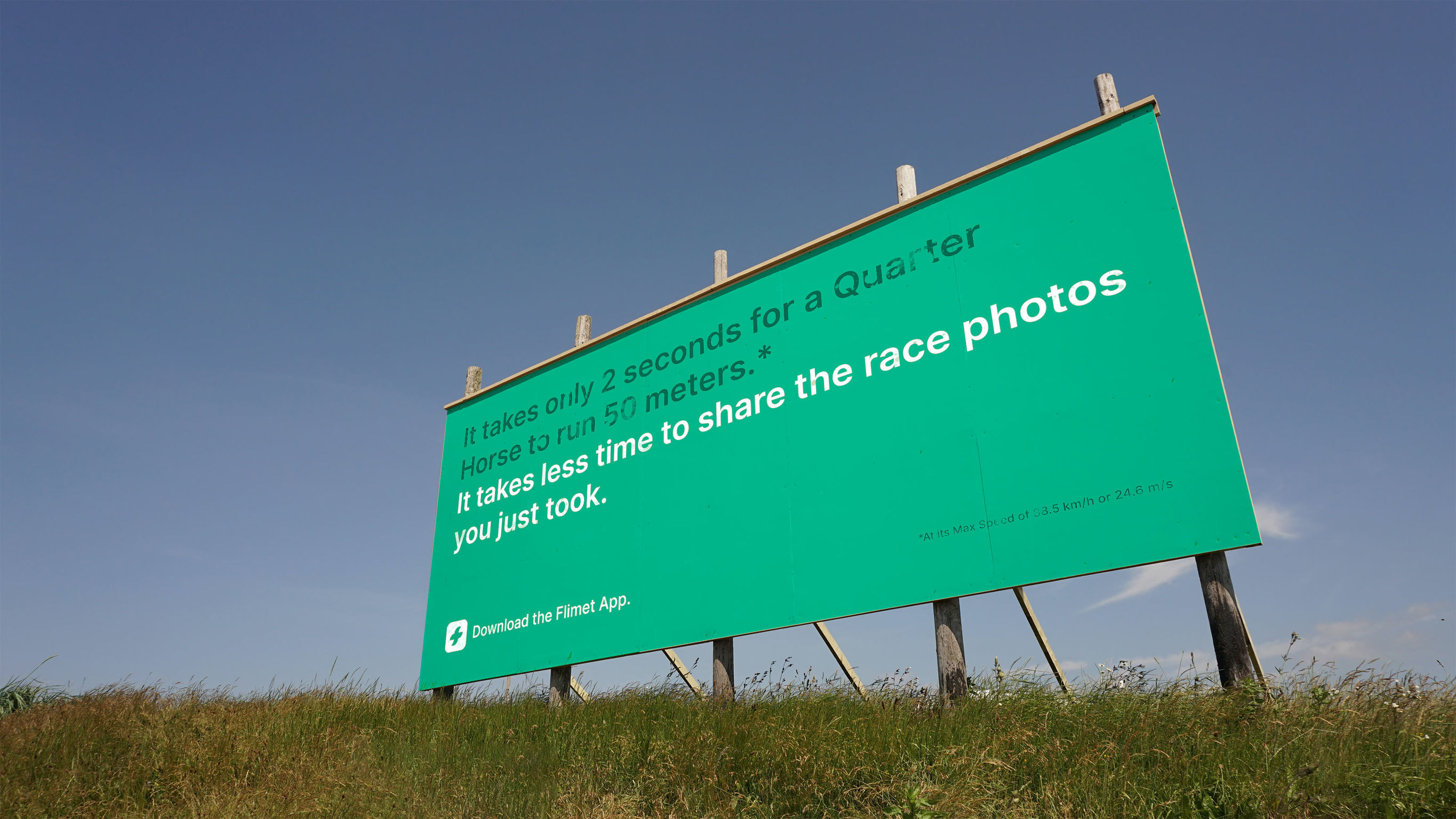 It takes less time to share the photos you just took..